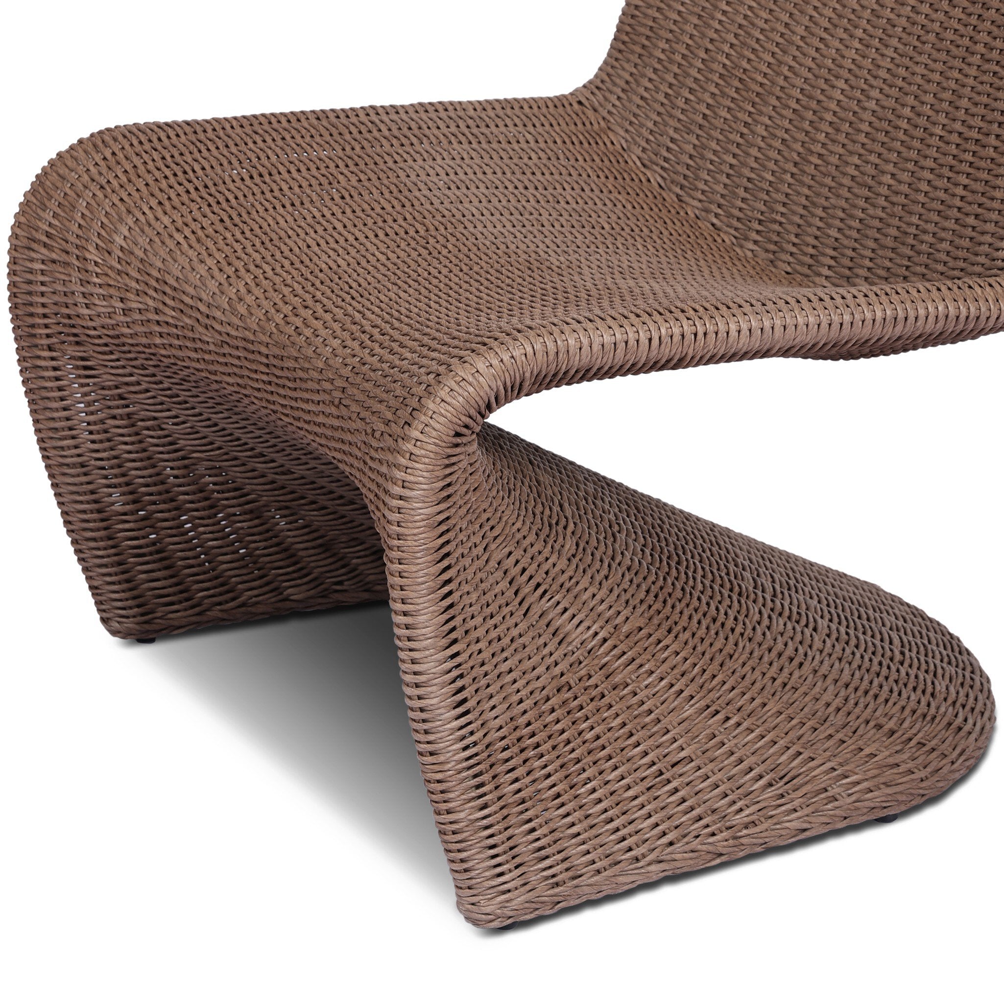 Four Hands Portia Outdoor Occasional Chair — Tanned Weave