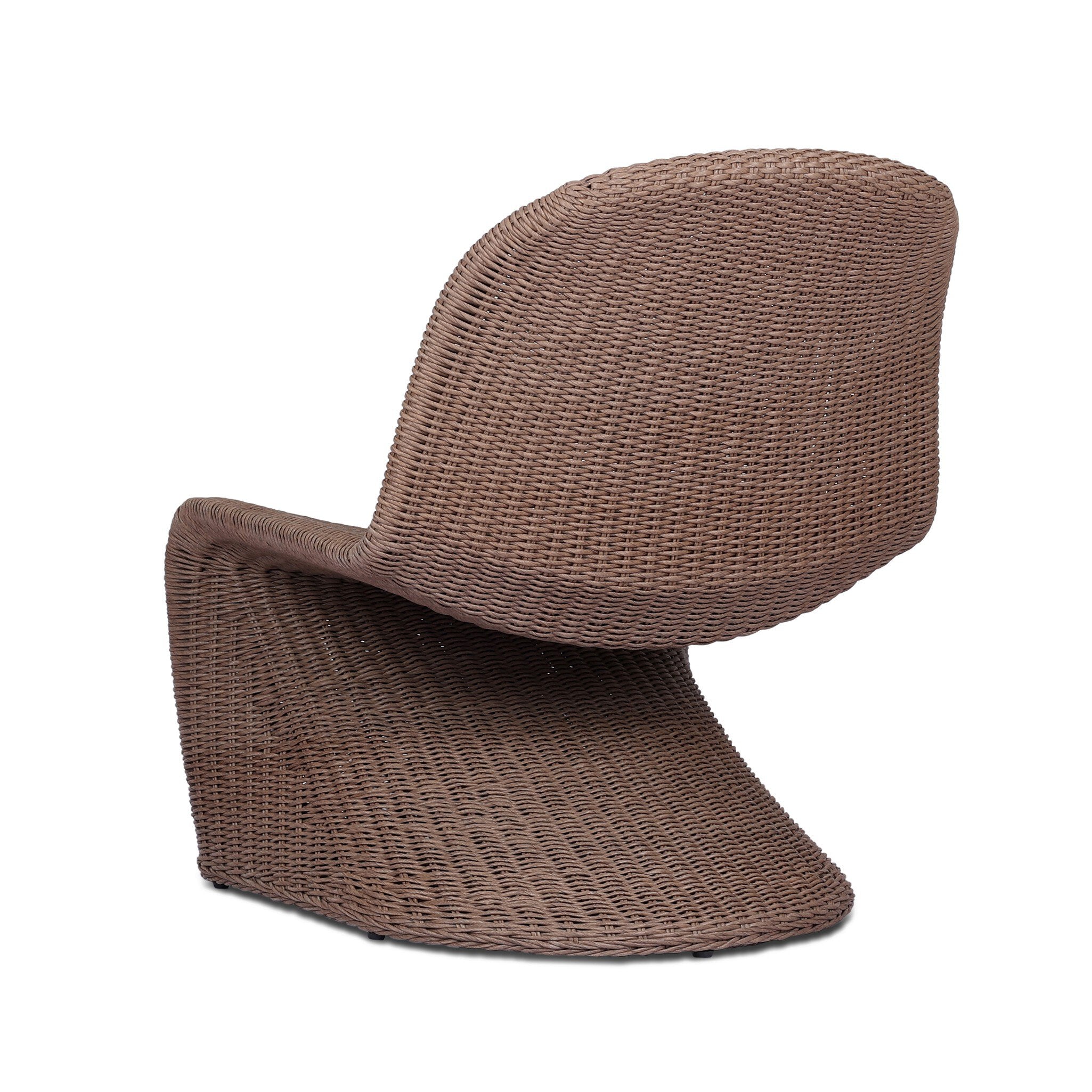 Four Hands Portia Outdoor Occasional Chair — Tanned Weave