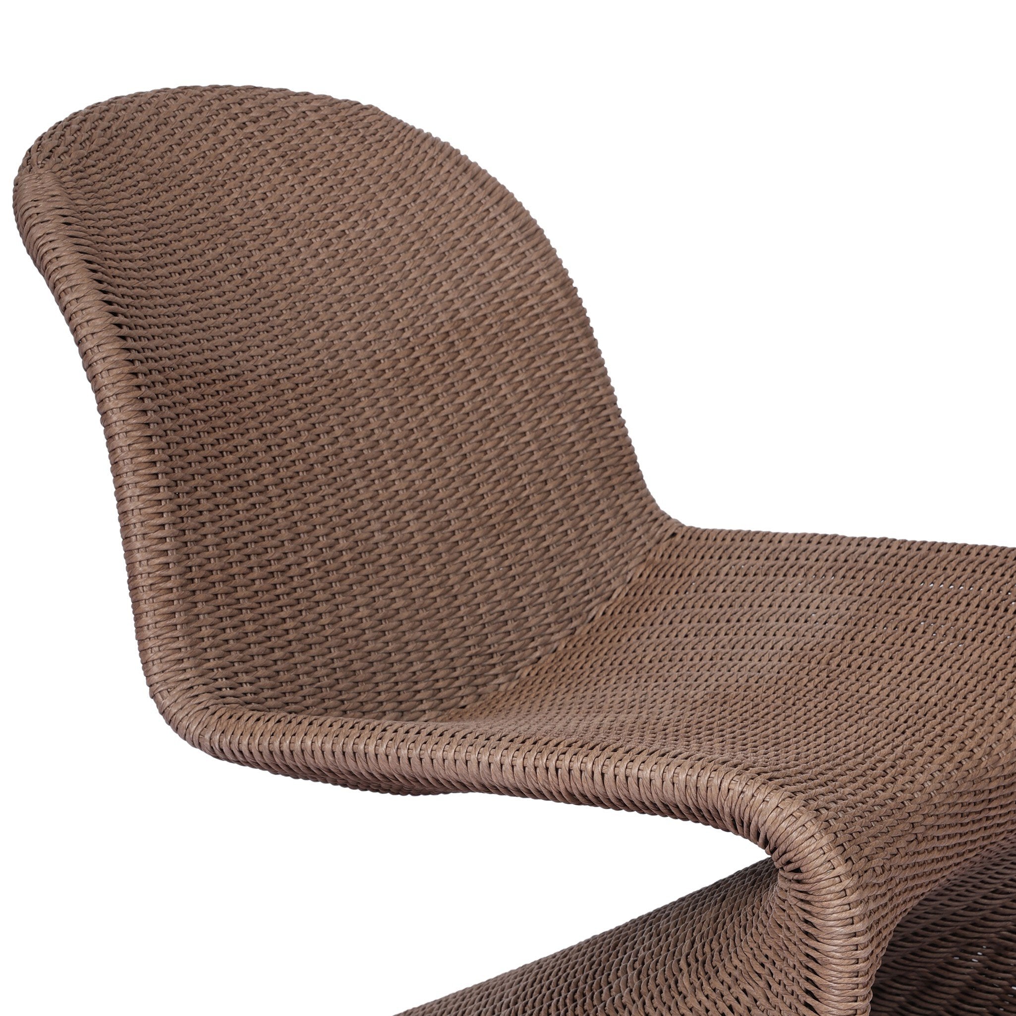 Four Hands Portia Outdoor Occasional Chair — Tanned Weave