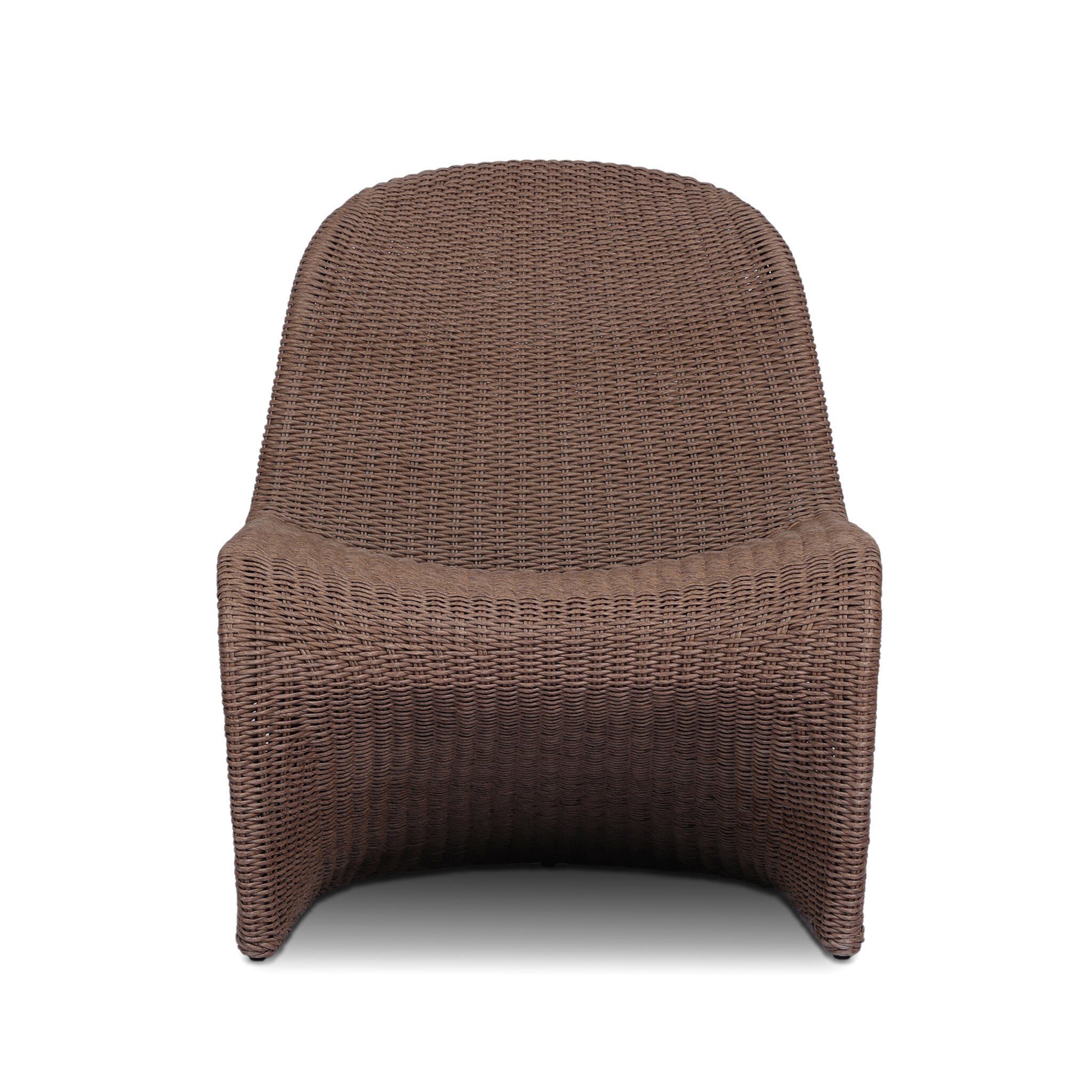 Four Hands Portia Outdoor Occasional Chair — Tanned Weave