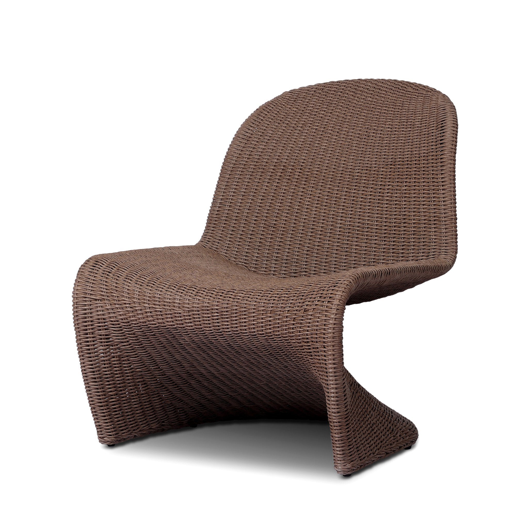 Four Hands Portia Outdoor Occasional Chair — Tanned Weave