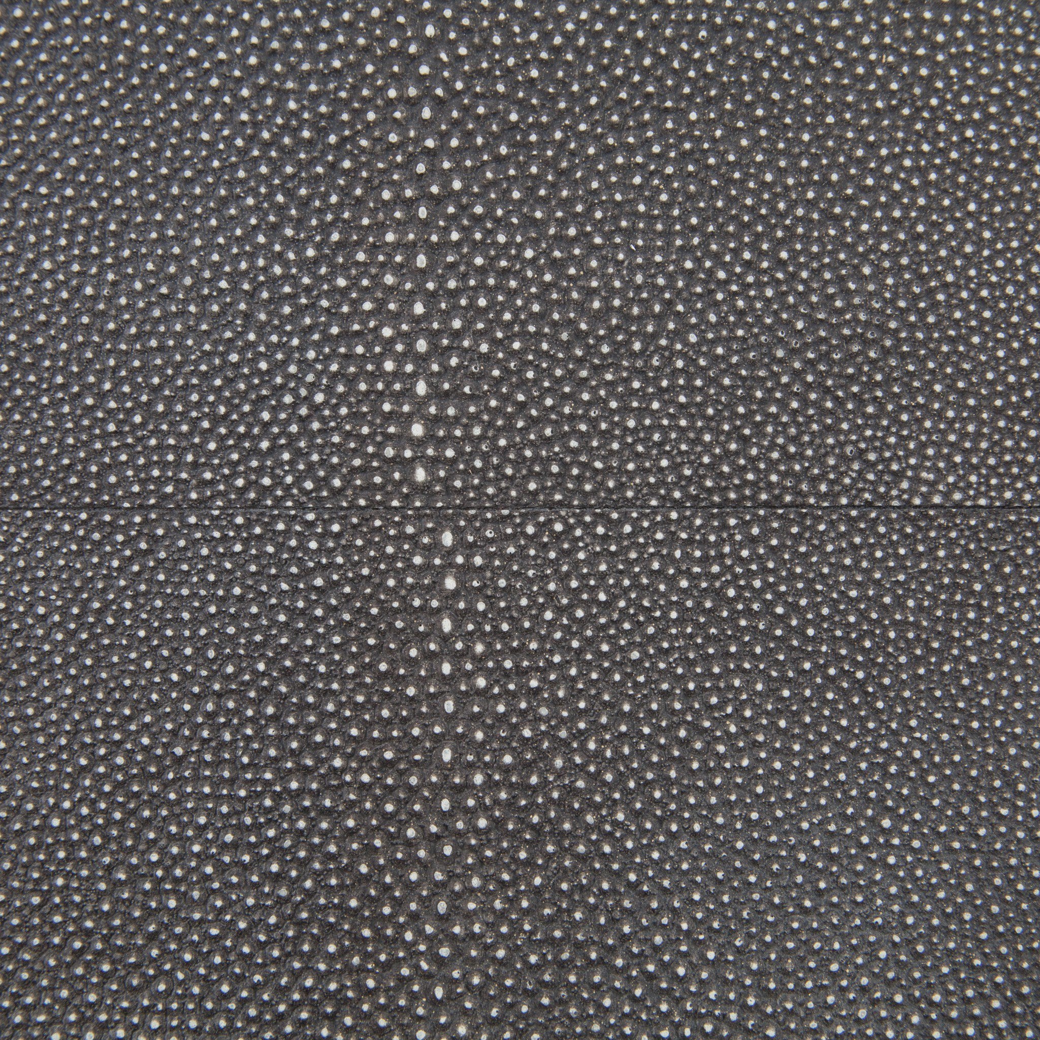 Four Hands Shagreen Bedside Table — Grey Shagreen-Antique Brass