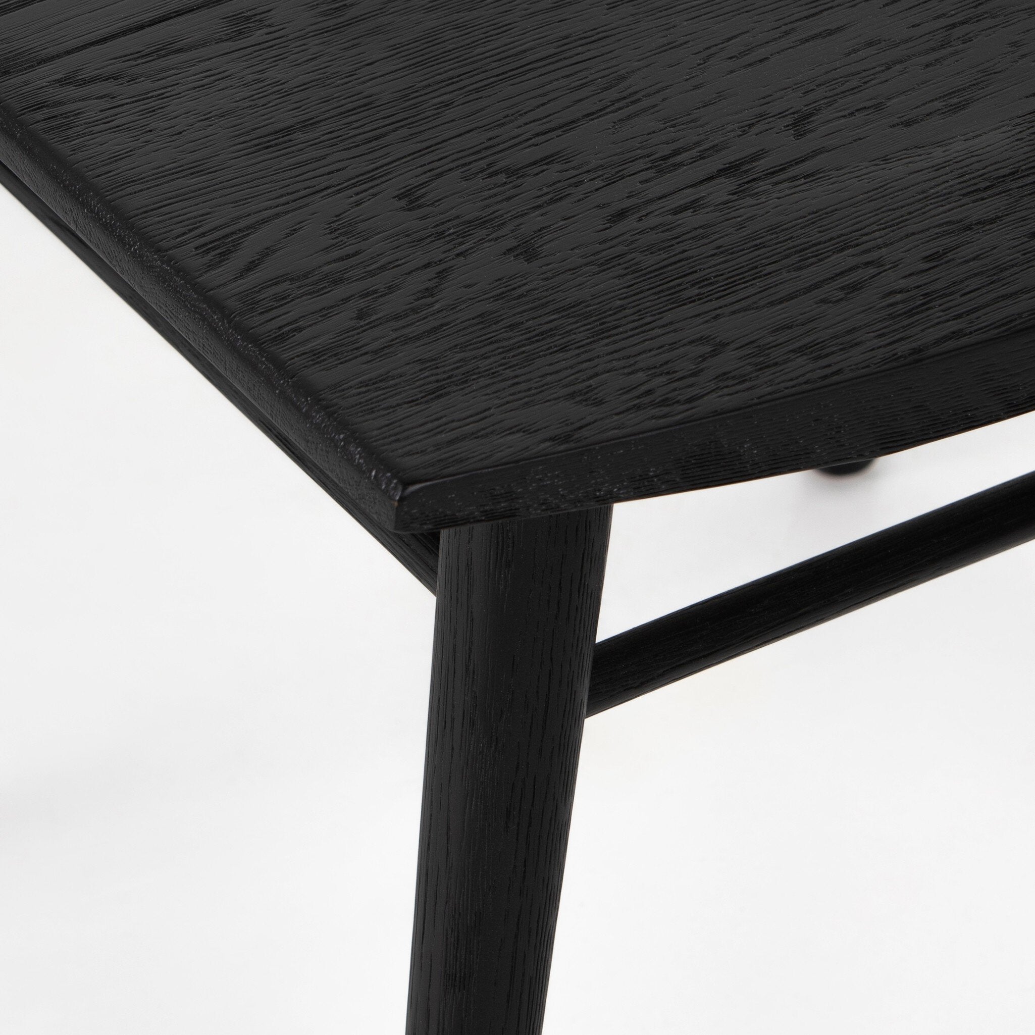 Four Hands Lewis Windsor Chair — Black Oak