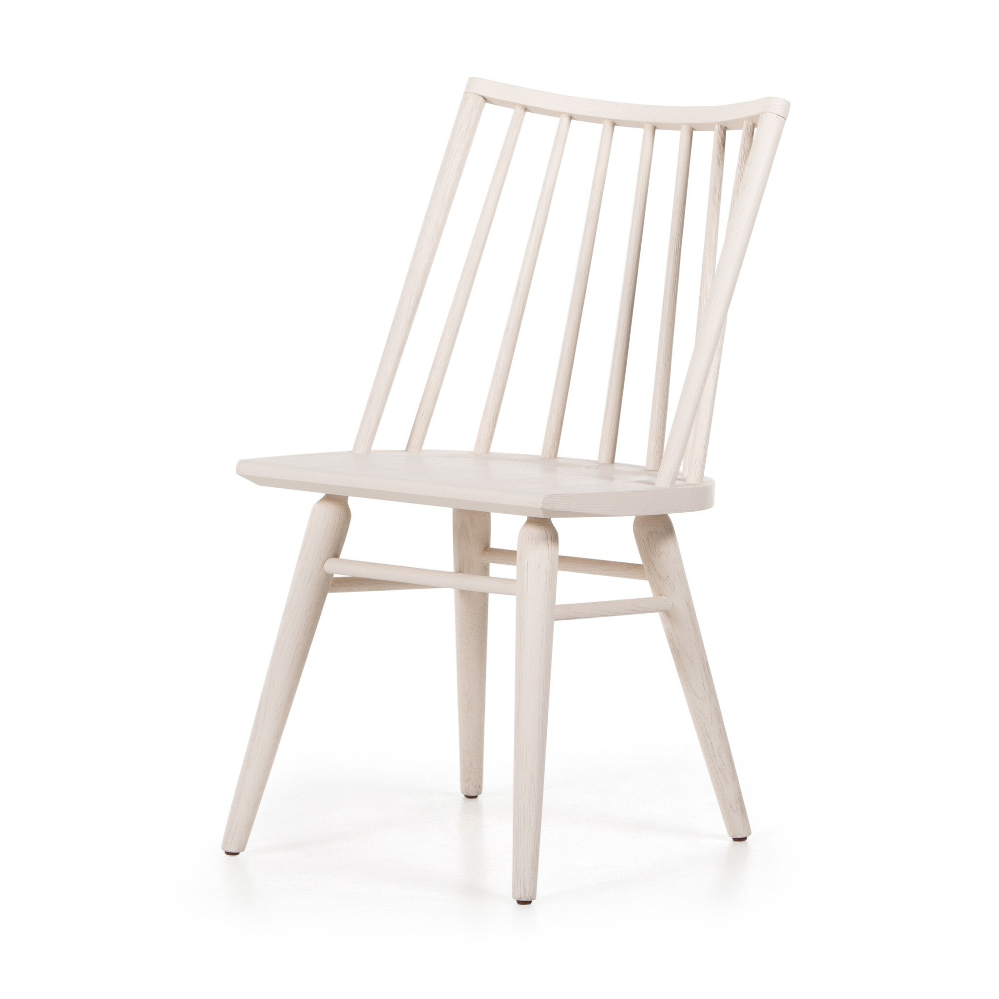 Four Hands Lewis Windsor Chair — Off White Oak Solid
