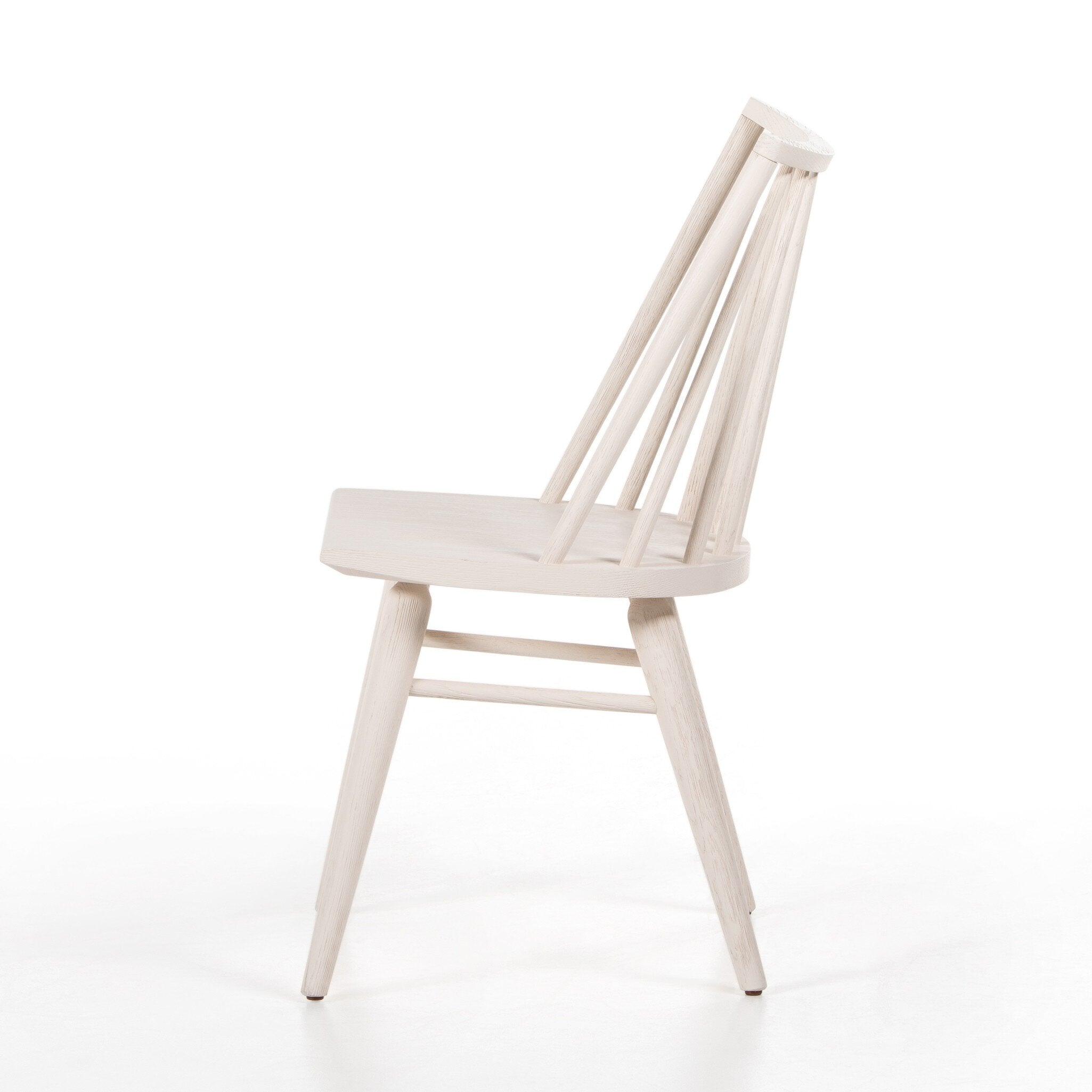 Four Hands Lewis Windsor Chair — Off White Oak Solid