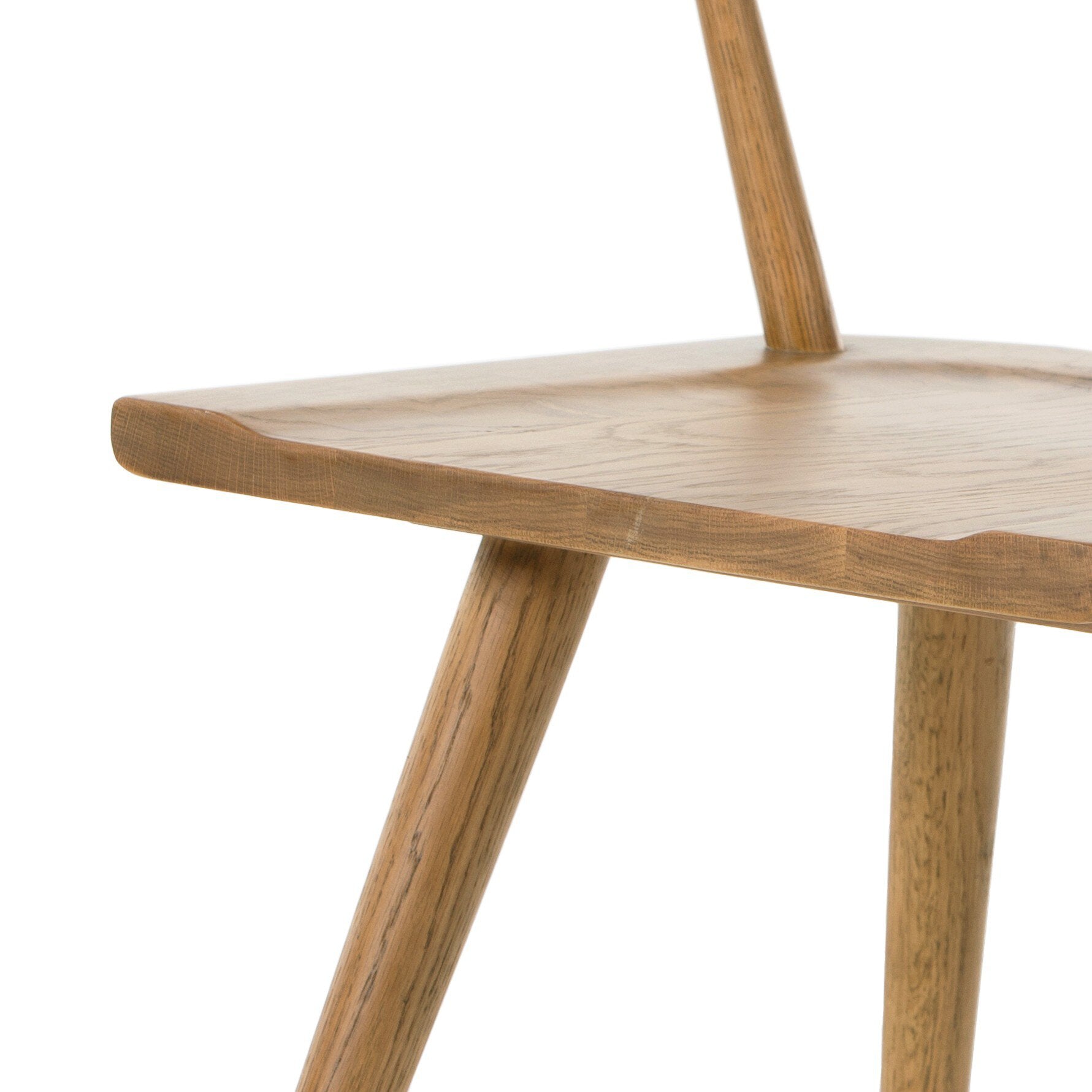 Four Hands Ripley Dining Chair — Sandy Oak-Sandy Oak Veneer