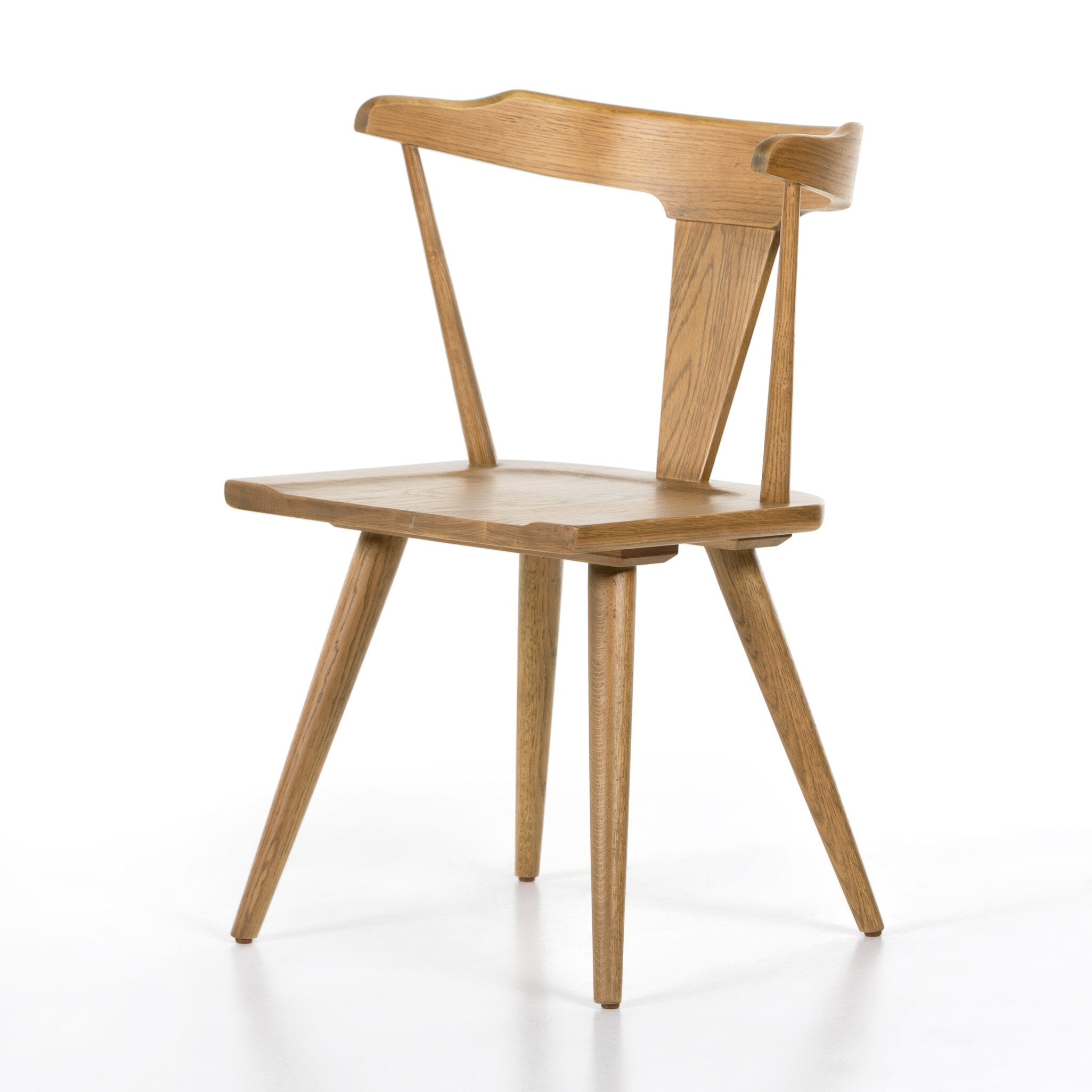 Four Hands Ripley Dining Chair — Sandy Oak-Sandy Oak Veneer