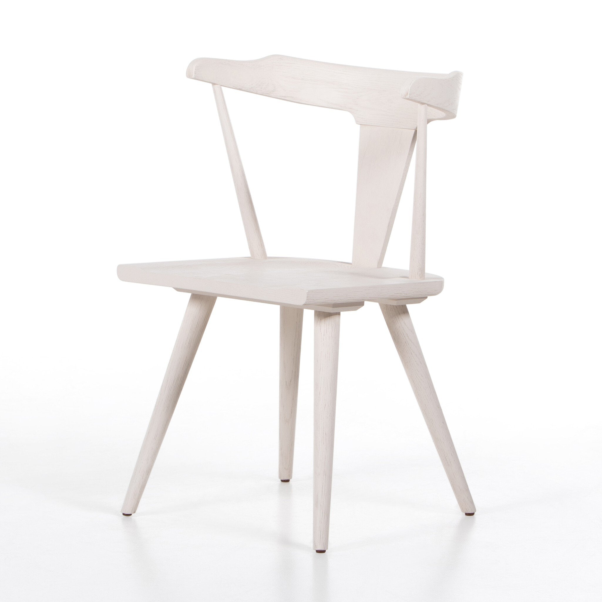 Four Hands Ripley Dining Chair — Off White Oak Solid-Off White Oak Veneer