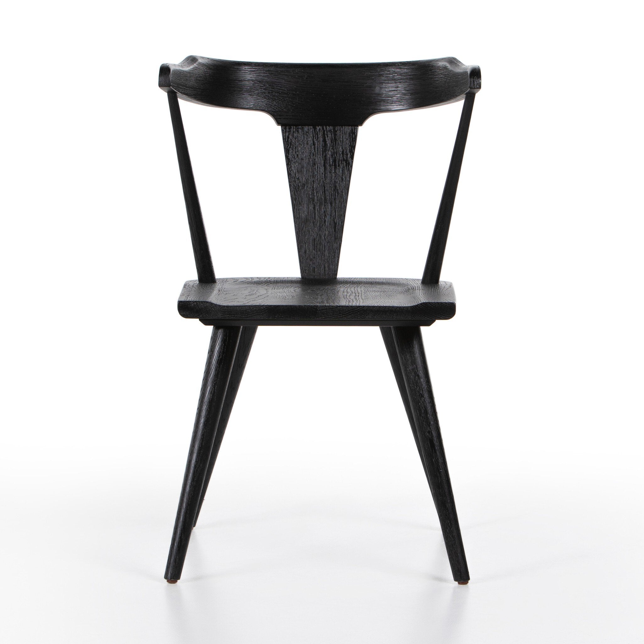 Four Hands Ripley Dining Chair — Black Oak-Black Oak Veneer