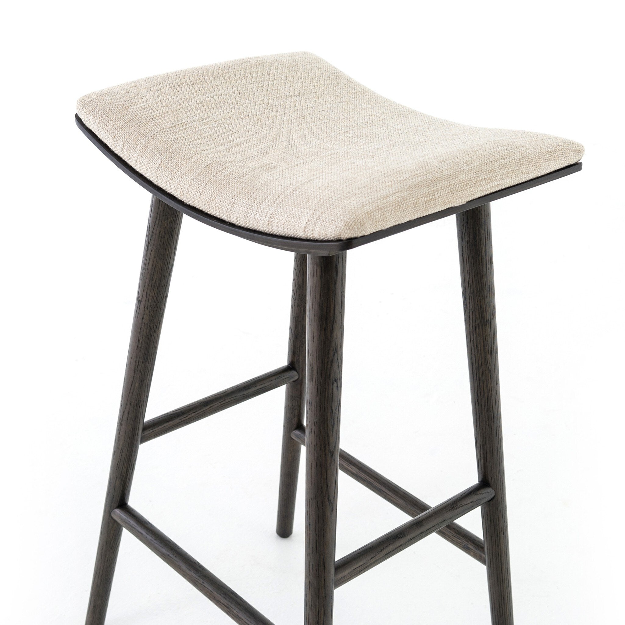 Four Hands Union Bar + Counter Stool — Essence Natural-Light Carbon Parawood-Bar