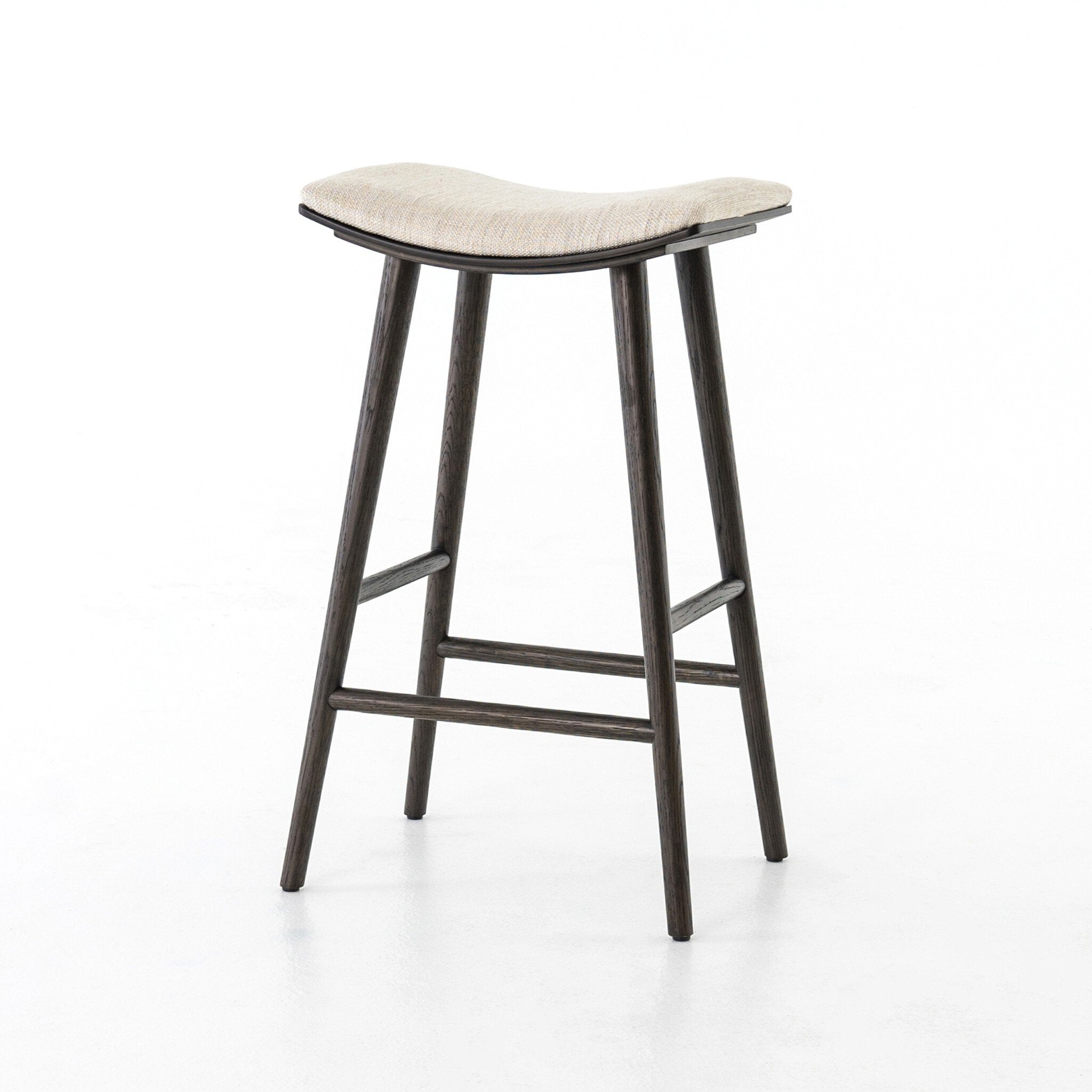 Four Hands Union Bar + Counter Stool — Essence Natural-Light Carbon Parawood-Bar