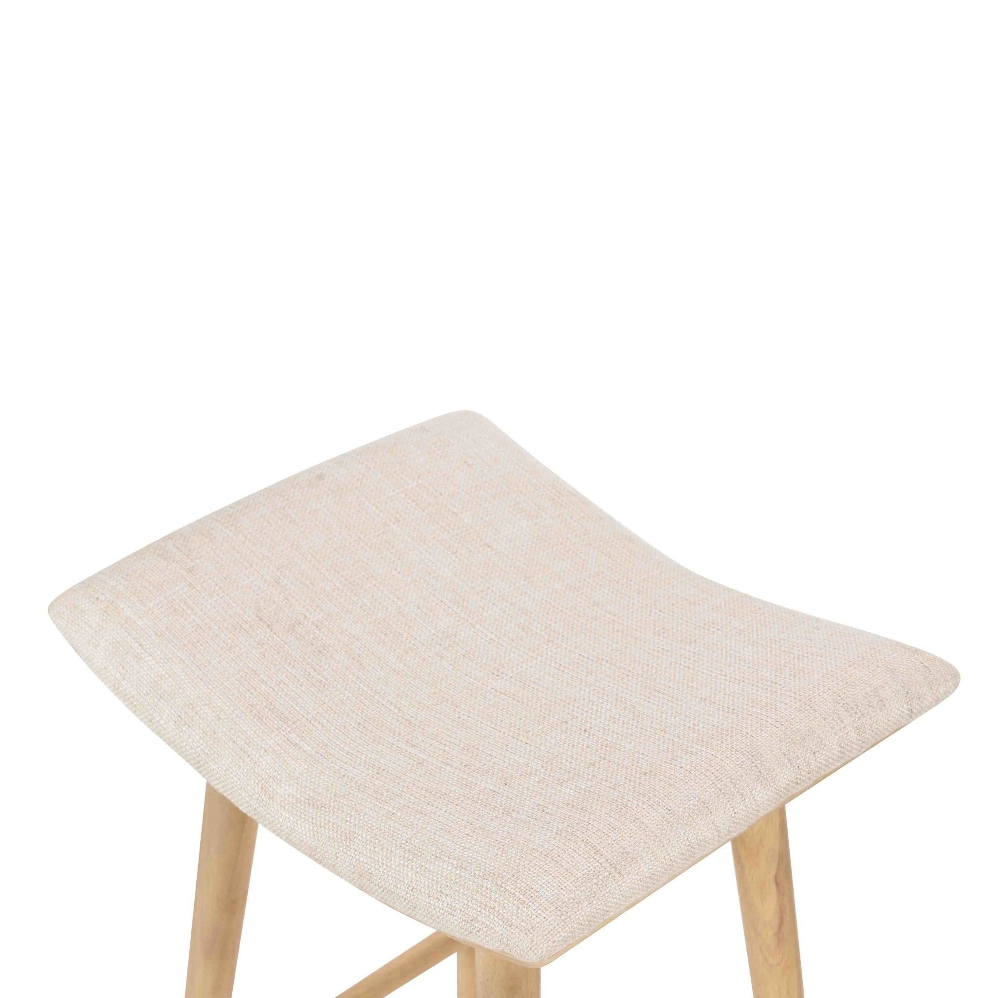 Four Hands Union Bar + Counter Stool — Essence Natural-Light Natural Parawood-Bar