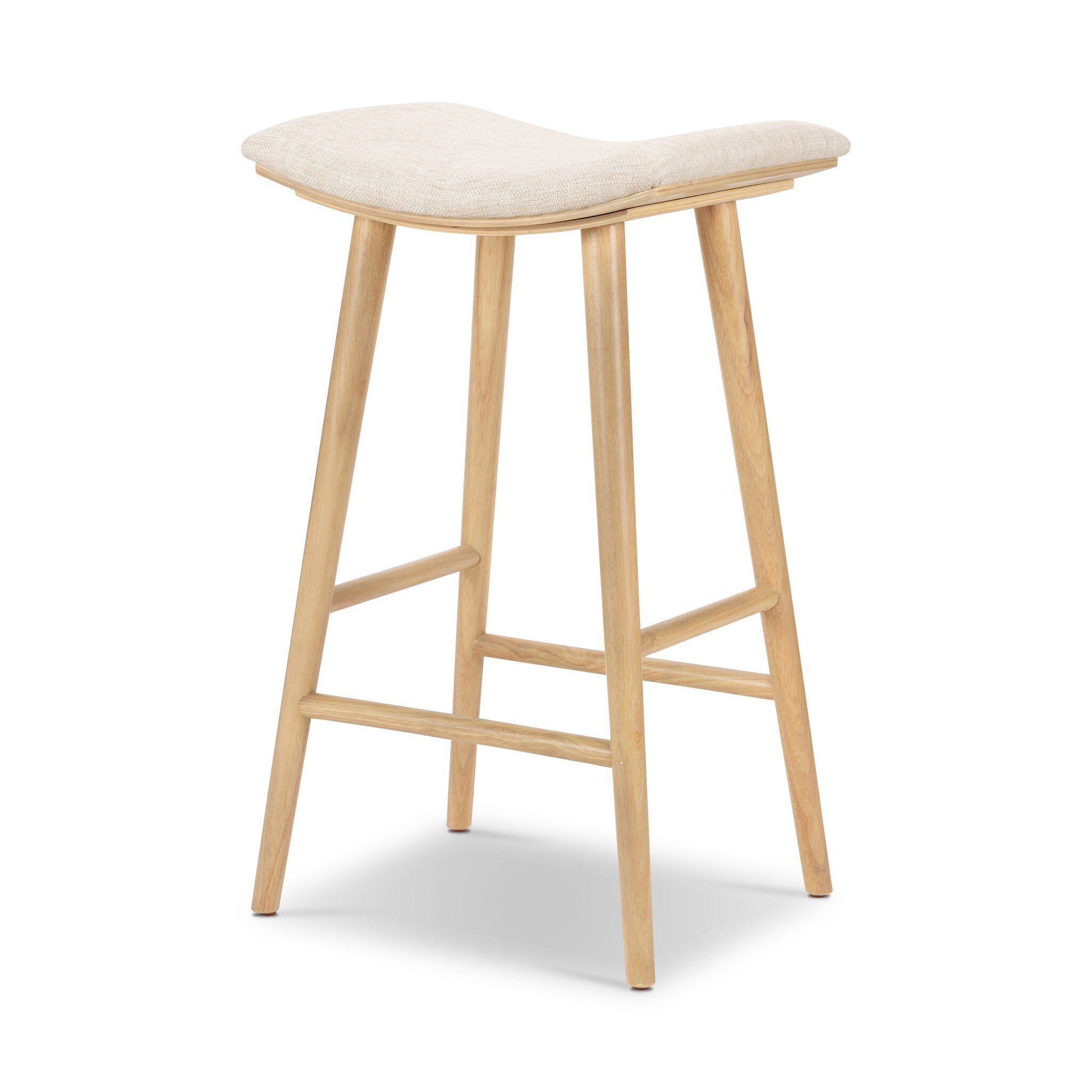 Four Hands Union Bar + Counter Stool — Essence Natural-Light Natural Parawood-Bar