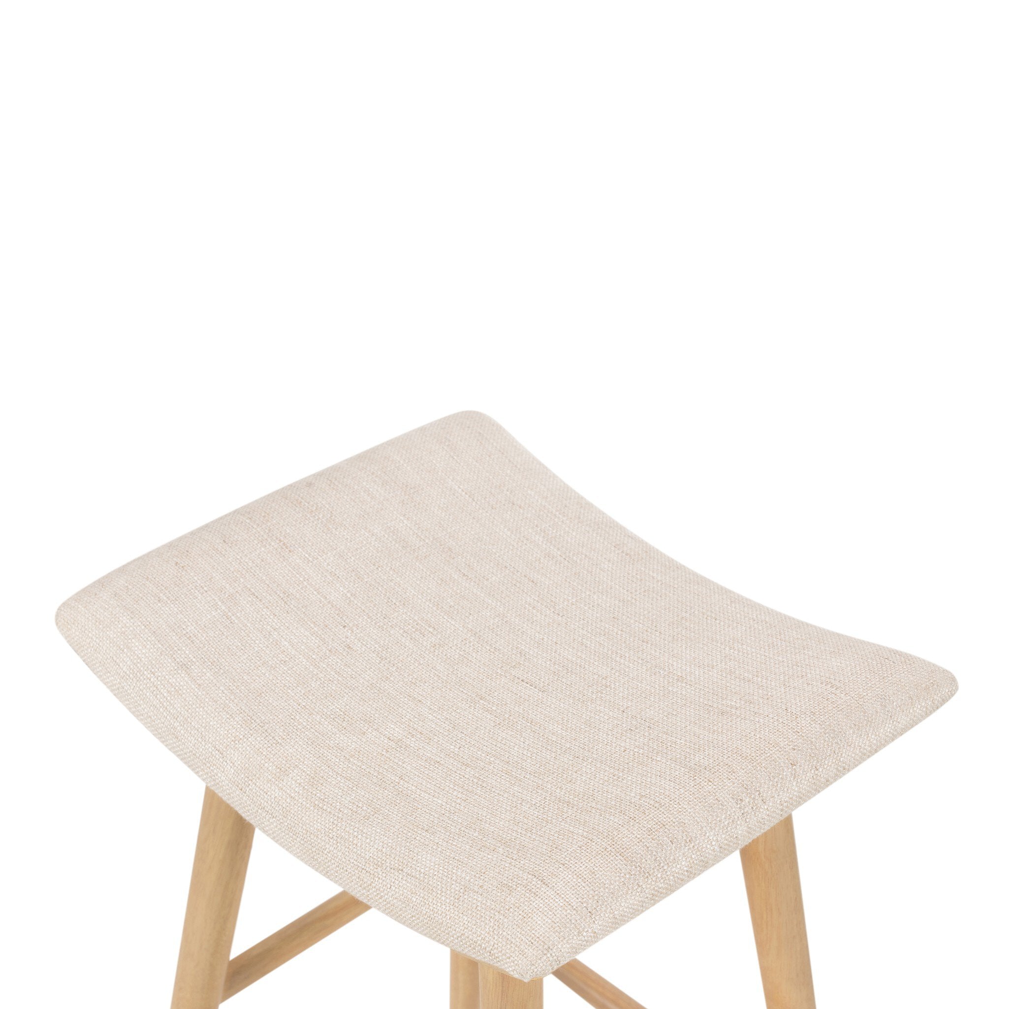 Four Hands Union Bar + Counter Stool — Essence Natural-Light Natural Parawood-Counter