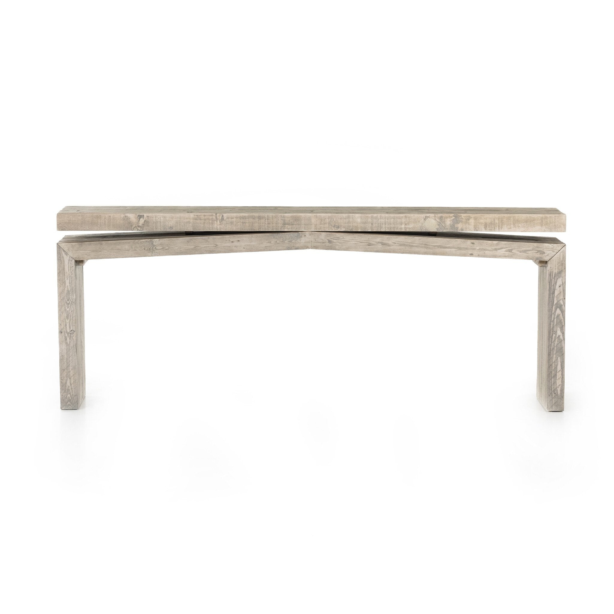 Four Hands Matthes Console Table - 79" — Weathered Wheat