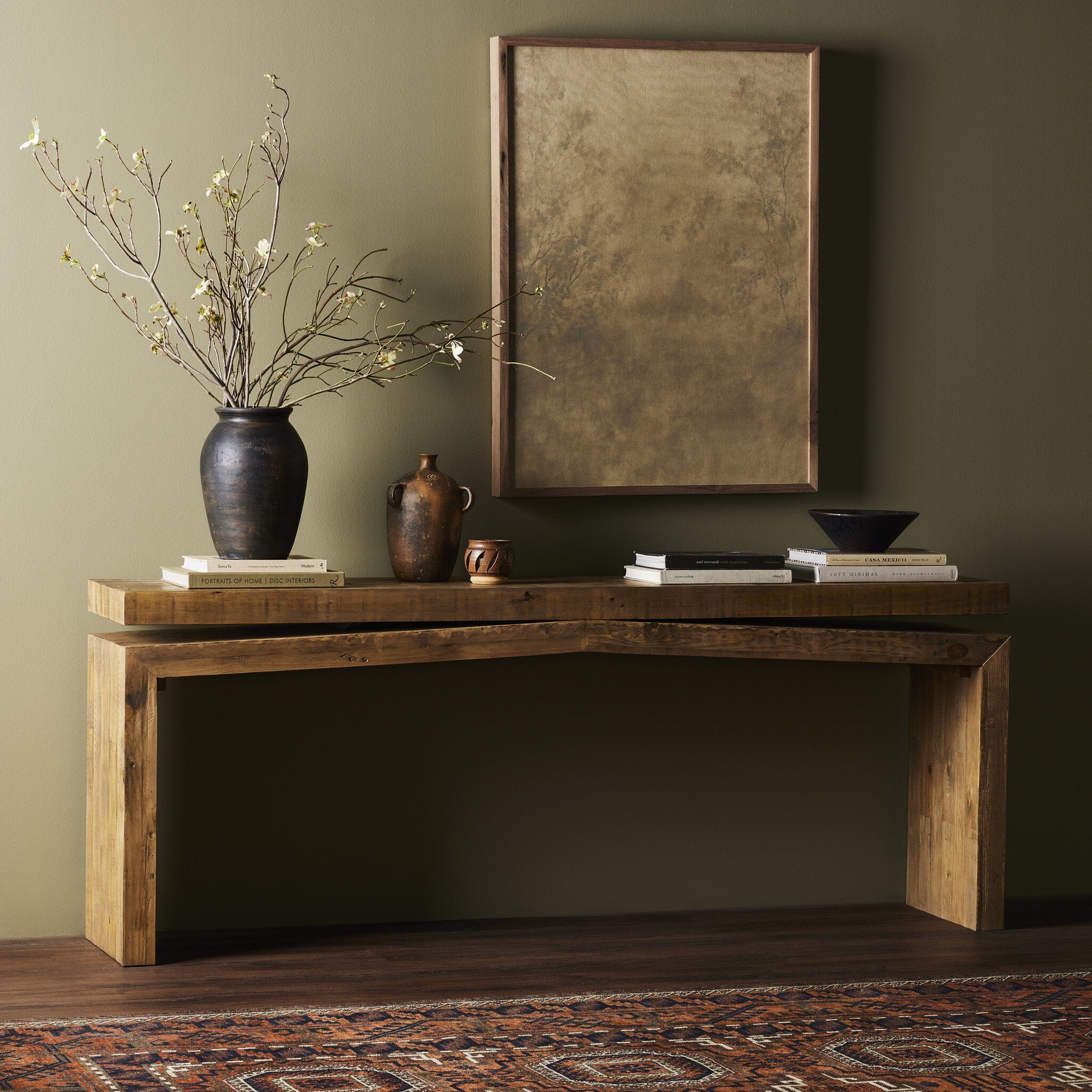 Four Hands Matthes Console Table - 79" — Sierra Rustic Natural