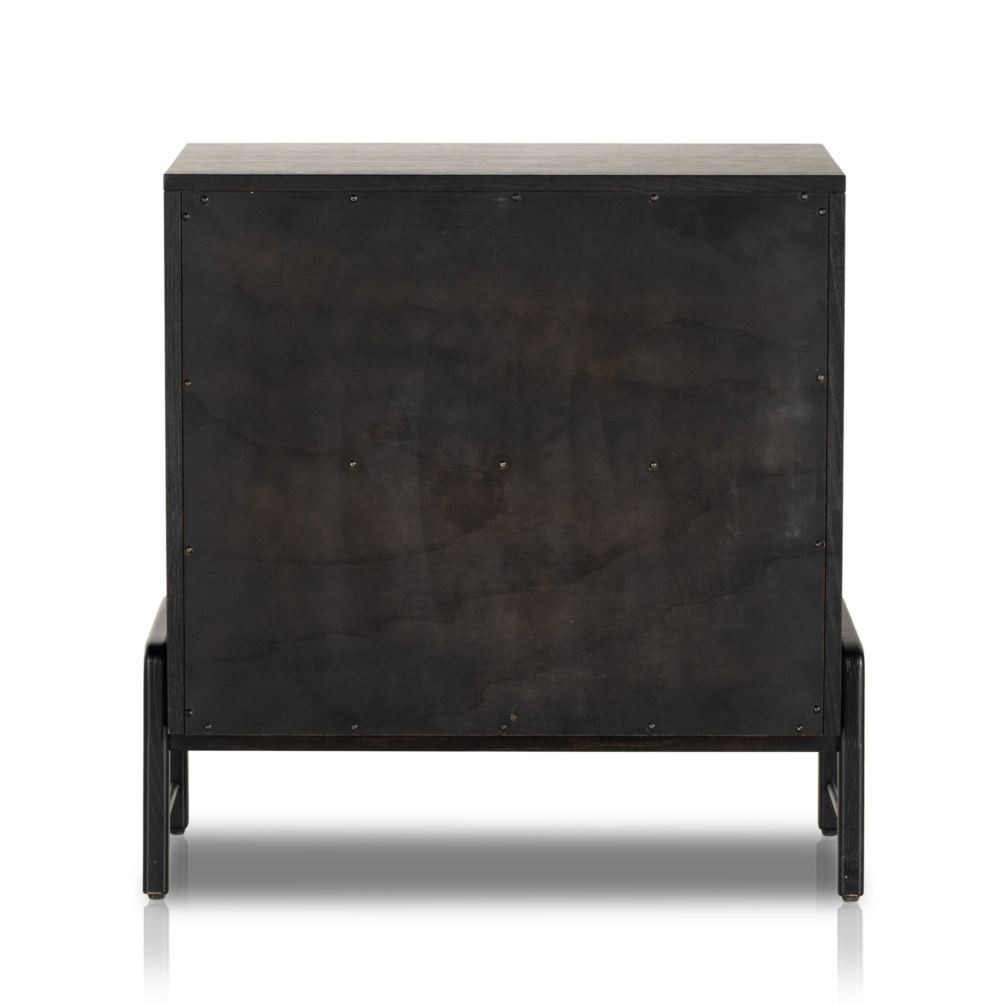 Four Hands Rosedale 3 Drawer Dresser — Ebony Oak-Chaps Sand-Gunmetal