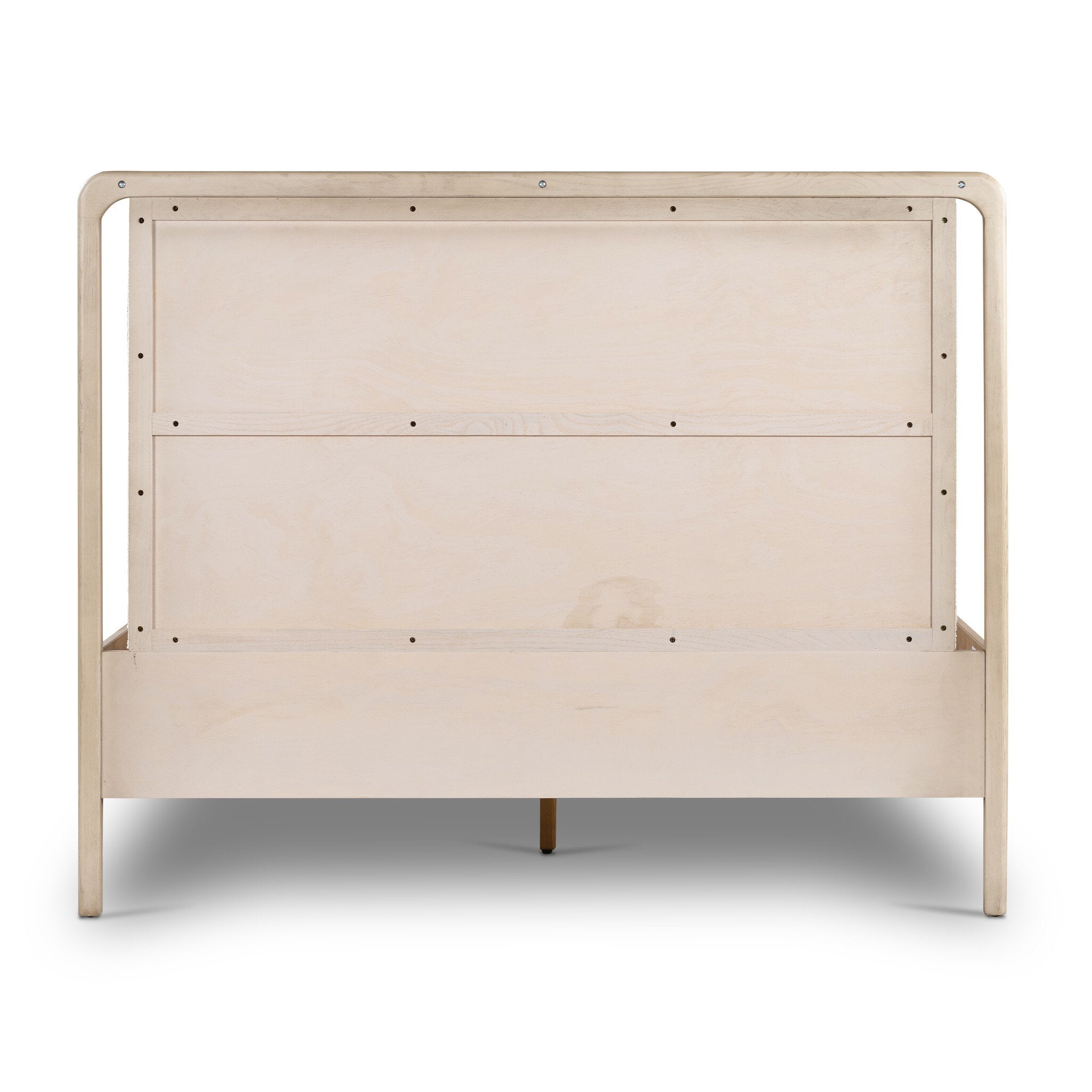 Four Hands Rosedale Bed — Yucca Oak Veneer-Knoll Natural-Yucca Oak-King