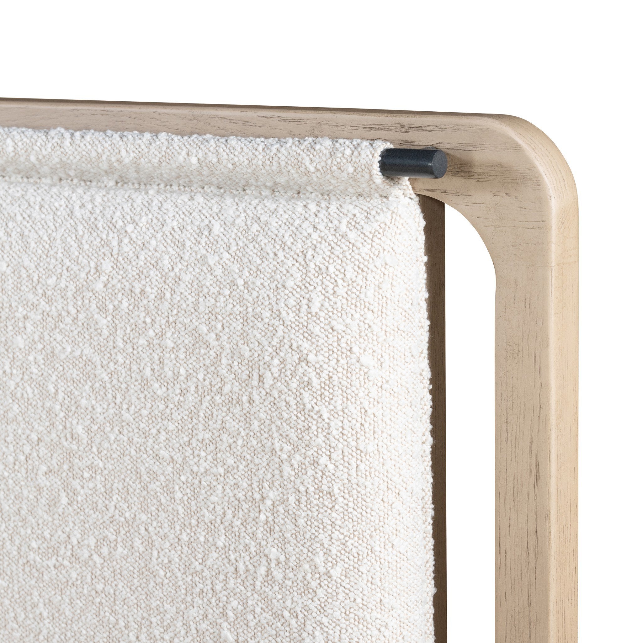 Four Hands Rosedale Bed — Yucca Oak Veneer-Knoll Natural-Yucca Oak-King