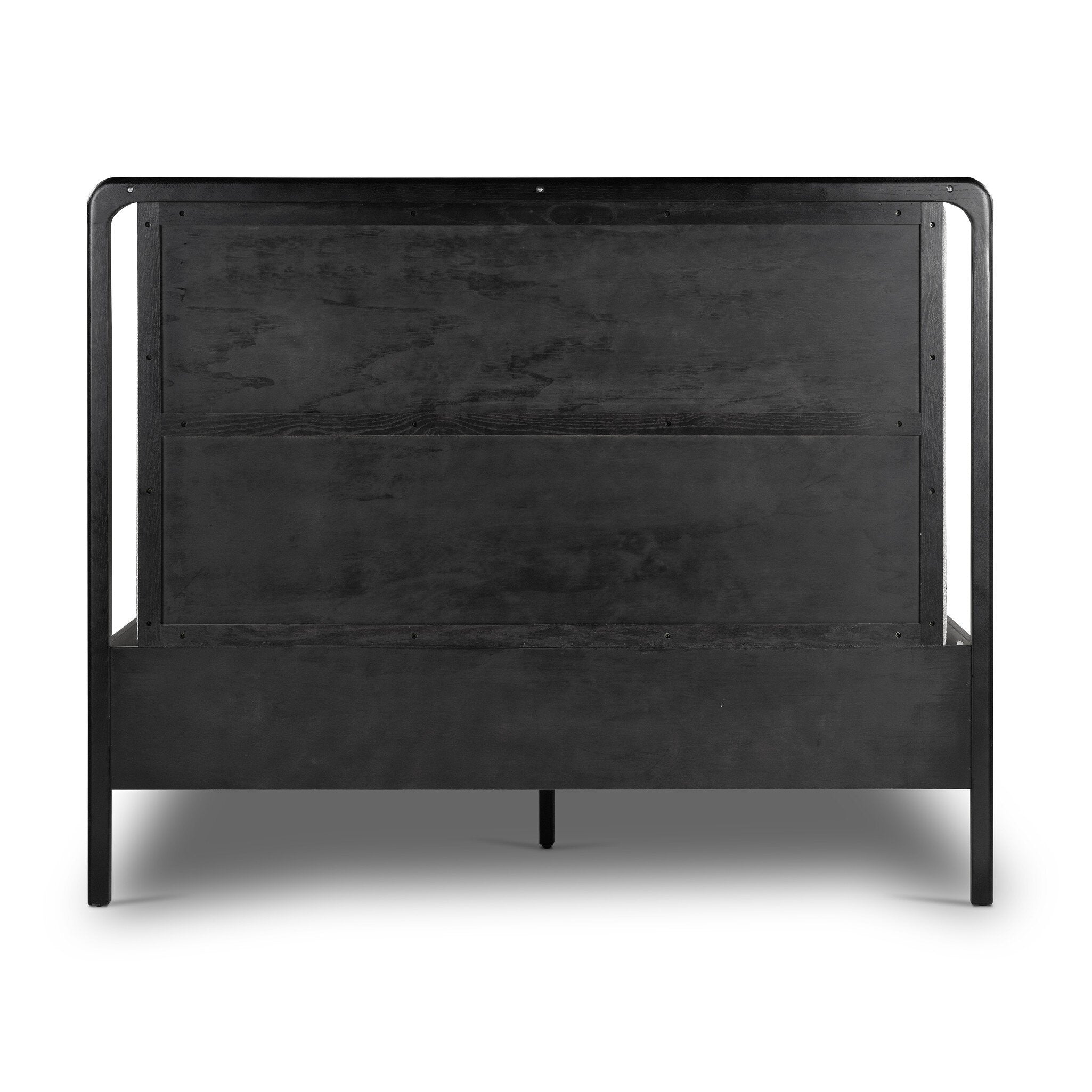 Four Hands Rosedale Bed — Ebony Oak-Knoll Sand-Yucca Oak-King