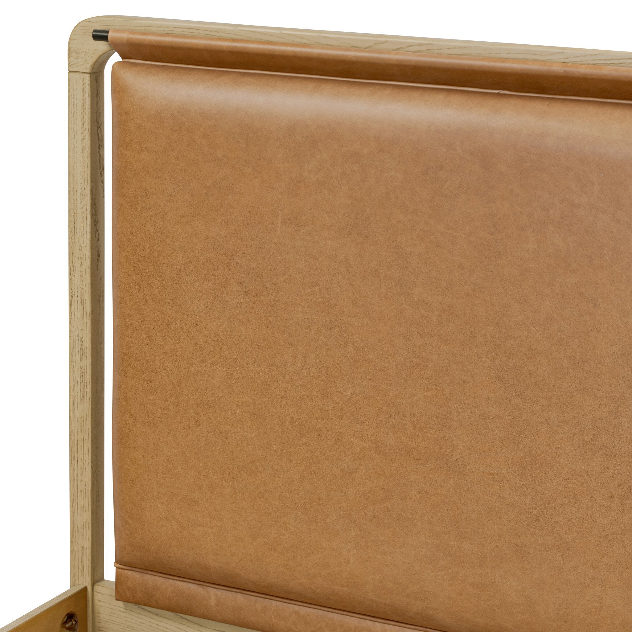 Four Hands Rosedale Bed — Yucca Oak Veneer-Chaps Sand-Yucca Oak-Twin