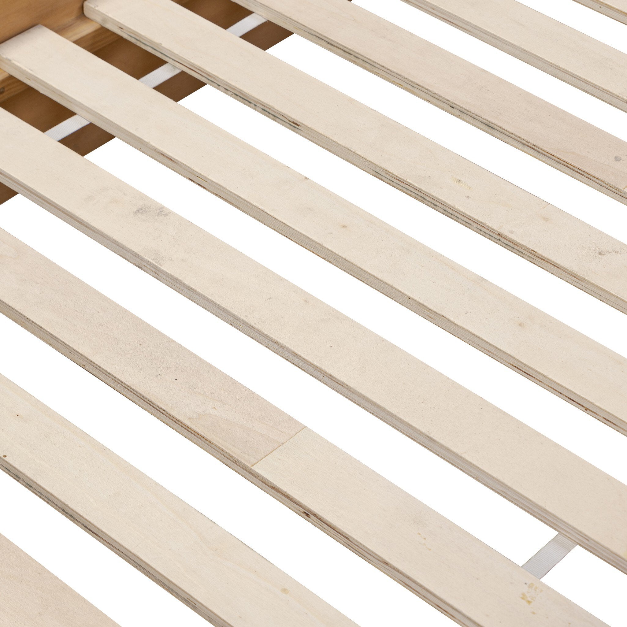 Four Hands Rosedale Bed — Yucca Oak Veneer-Chaps Sand-Yucca Oak-Twin