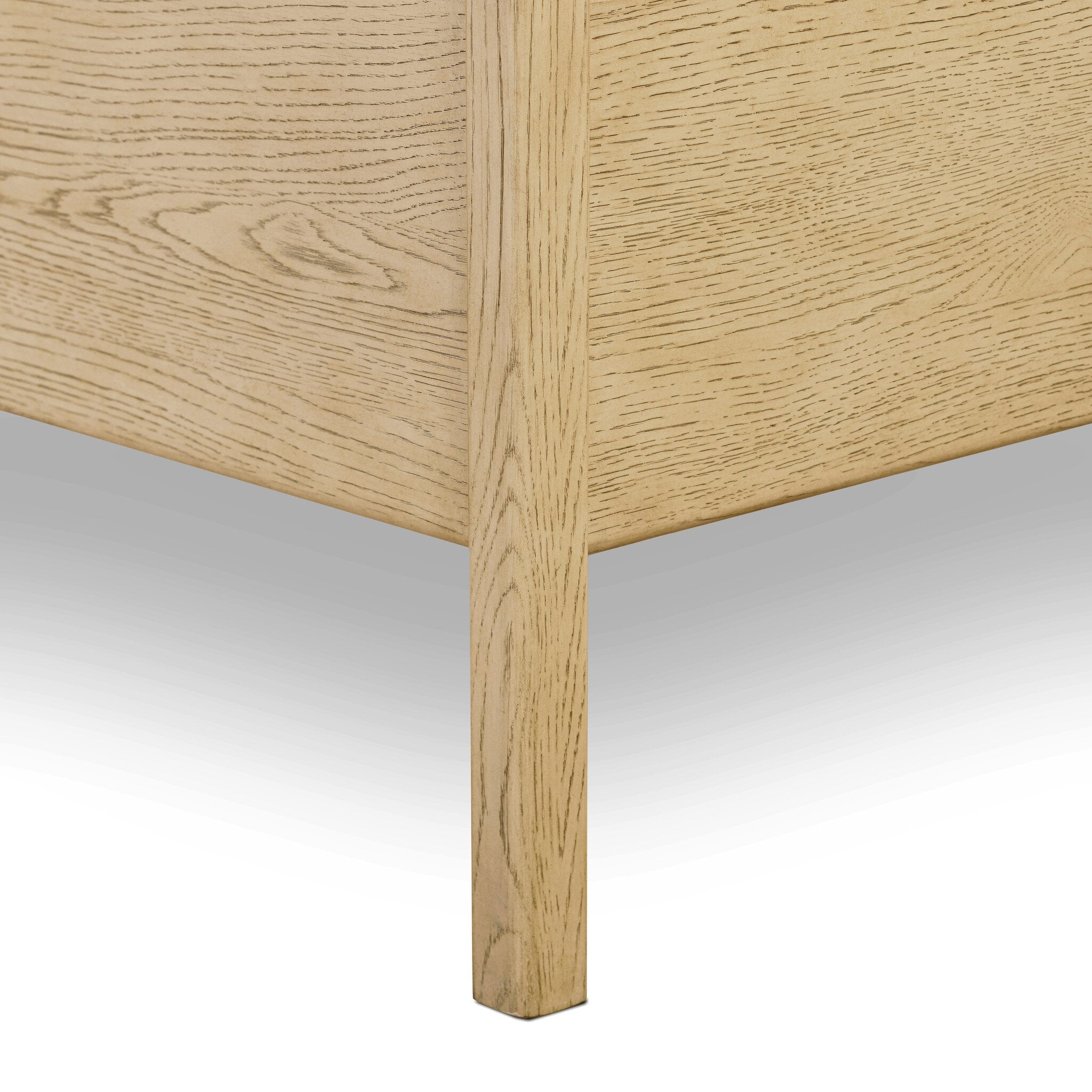 Four Hands Rosedale Bed — Yucca Oak Veneer-Chaps Sand-Yucca Oak-Twin