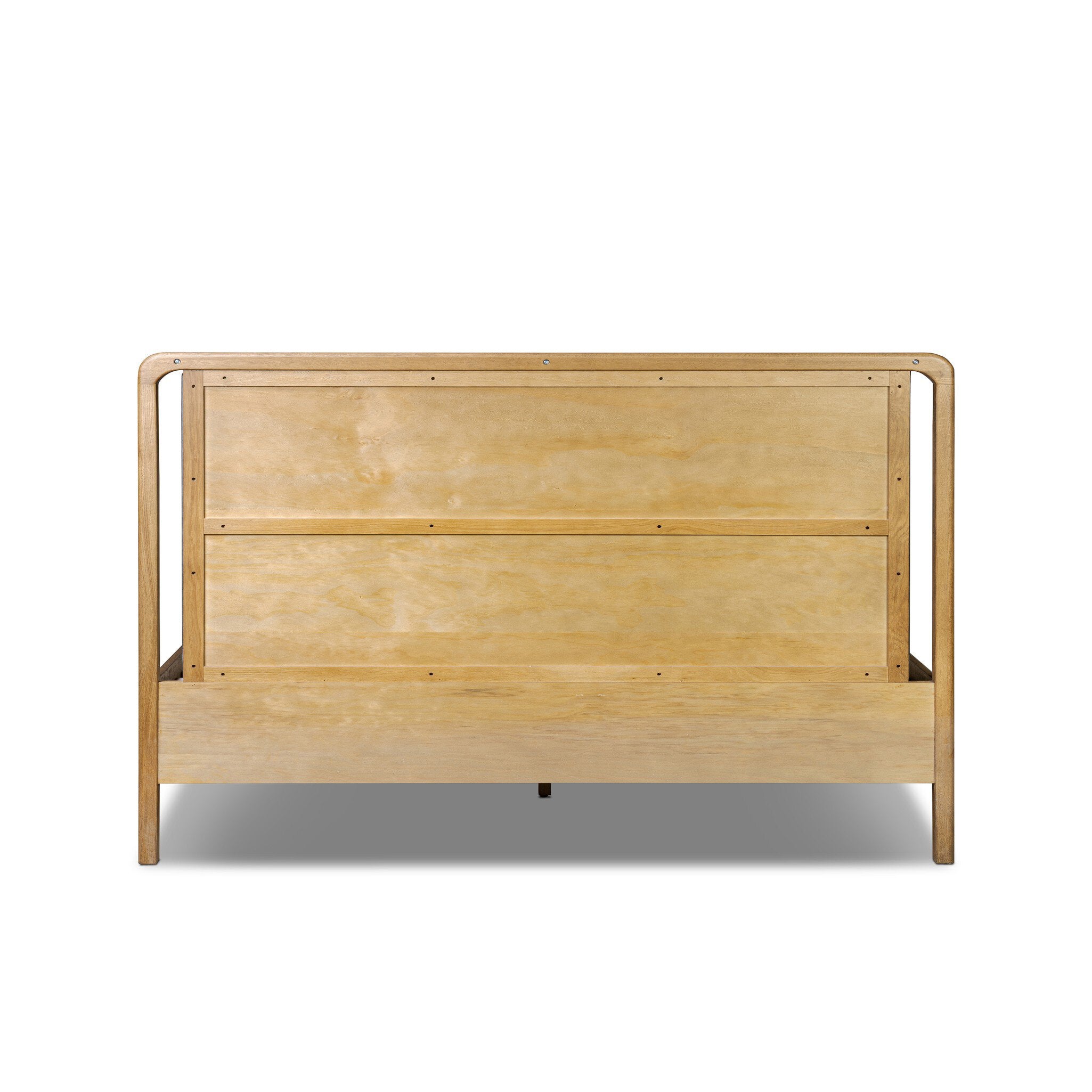 Four Hands Rosedale Bed — Amber Oak-Chaps Ebony-Burnished Bronze-King