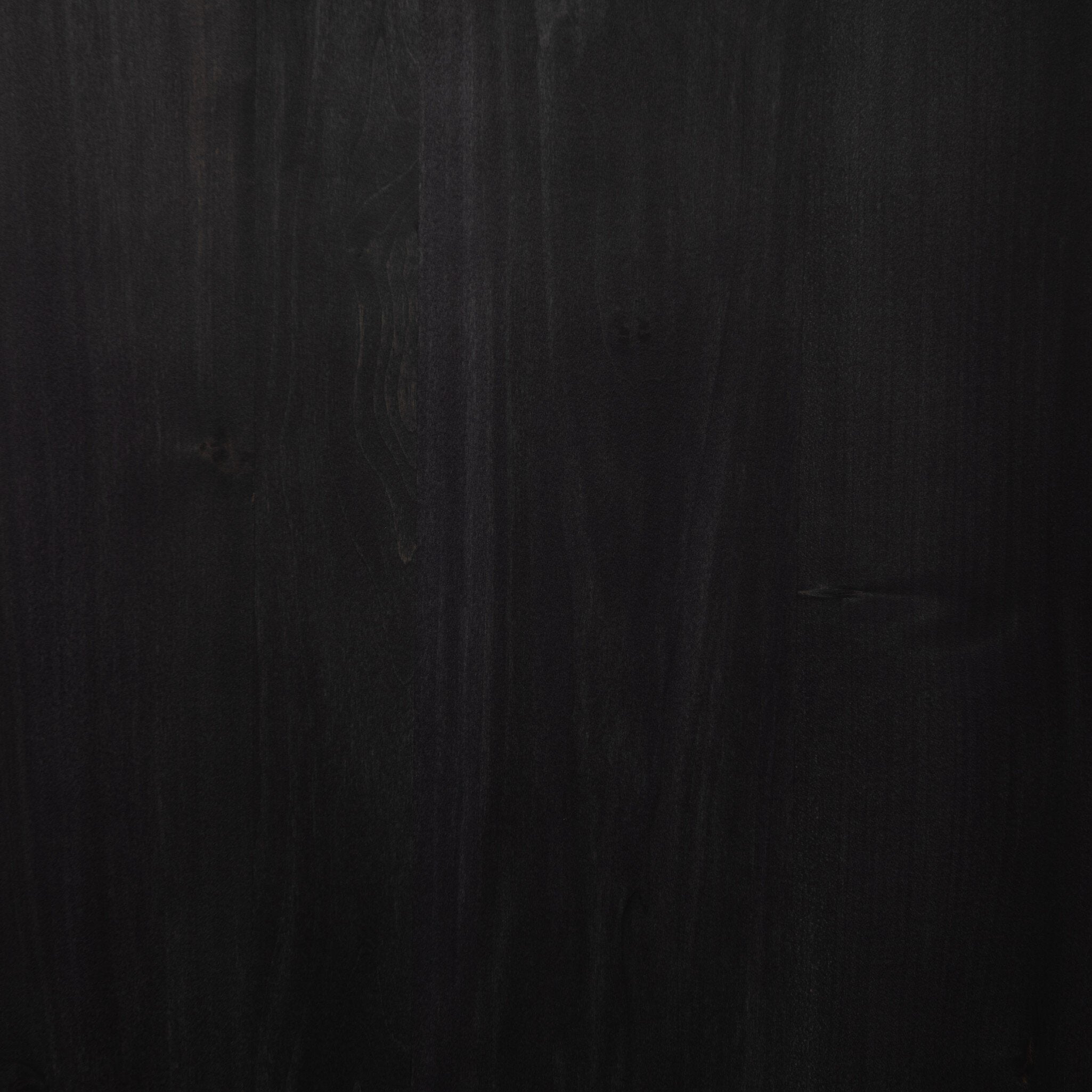 Four Hands Trey 7 Drawer Dresser — Black Wash Poplar-Natural Iron-Toffee Leather