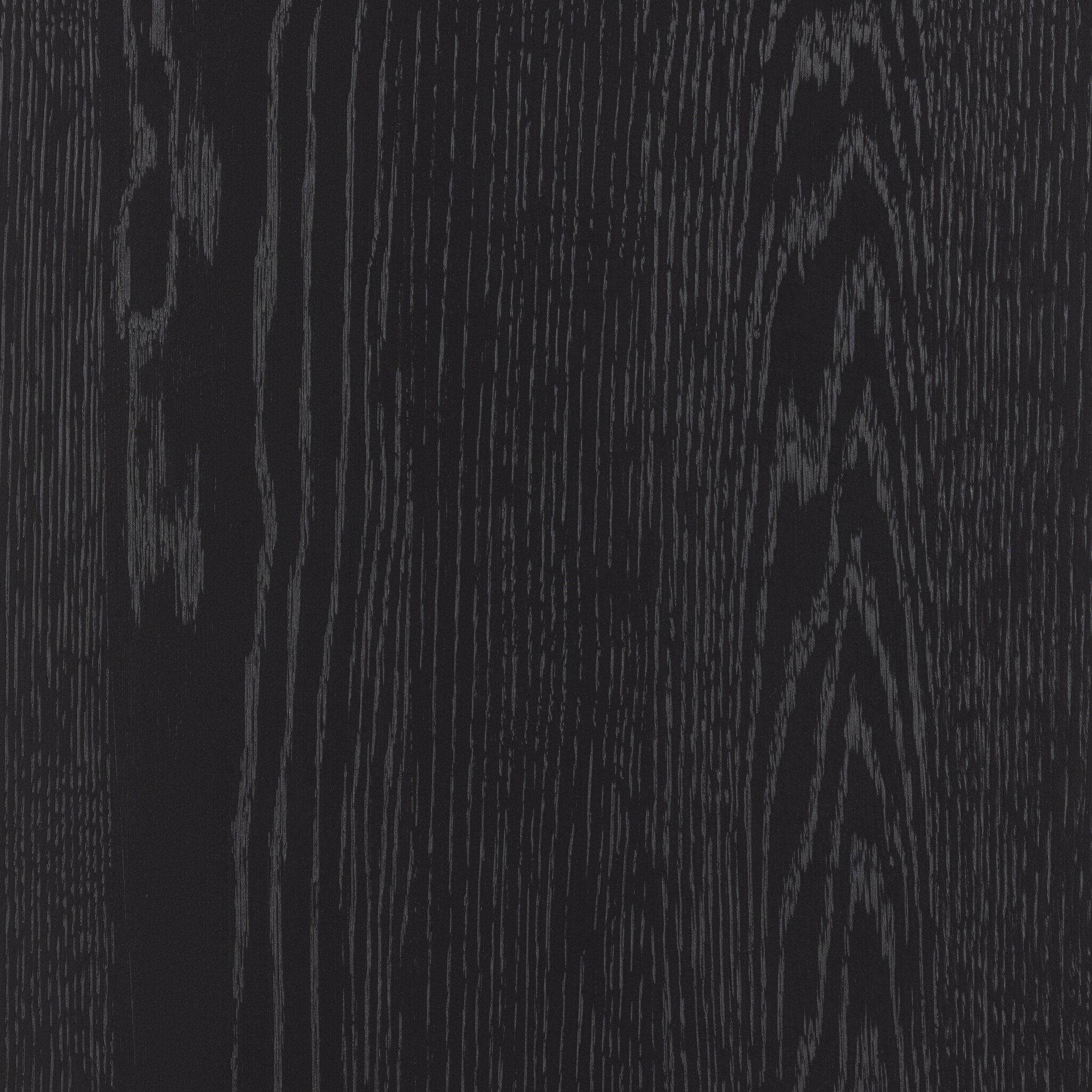 Four Hands Rosedale 6 Drawer Tall Dresser — Ebony Oak-Chaps Sand-Gunmetal