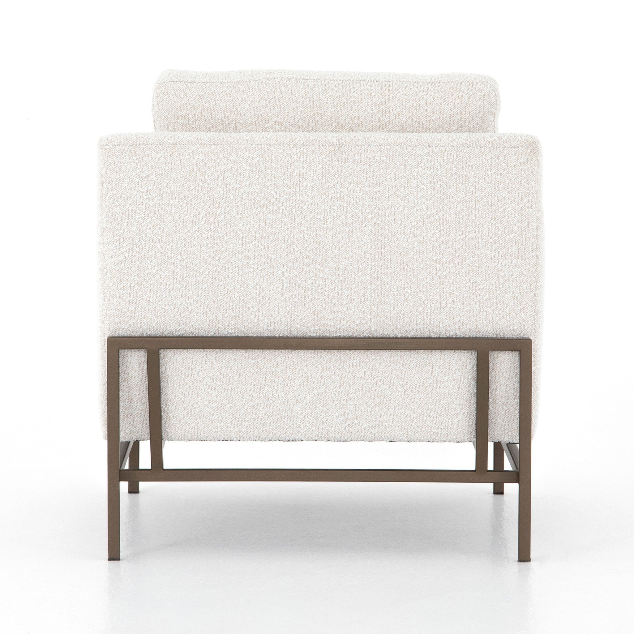 Four Hands Vanna Chair — Knoll Natural-Aged Bronze
