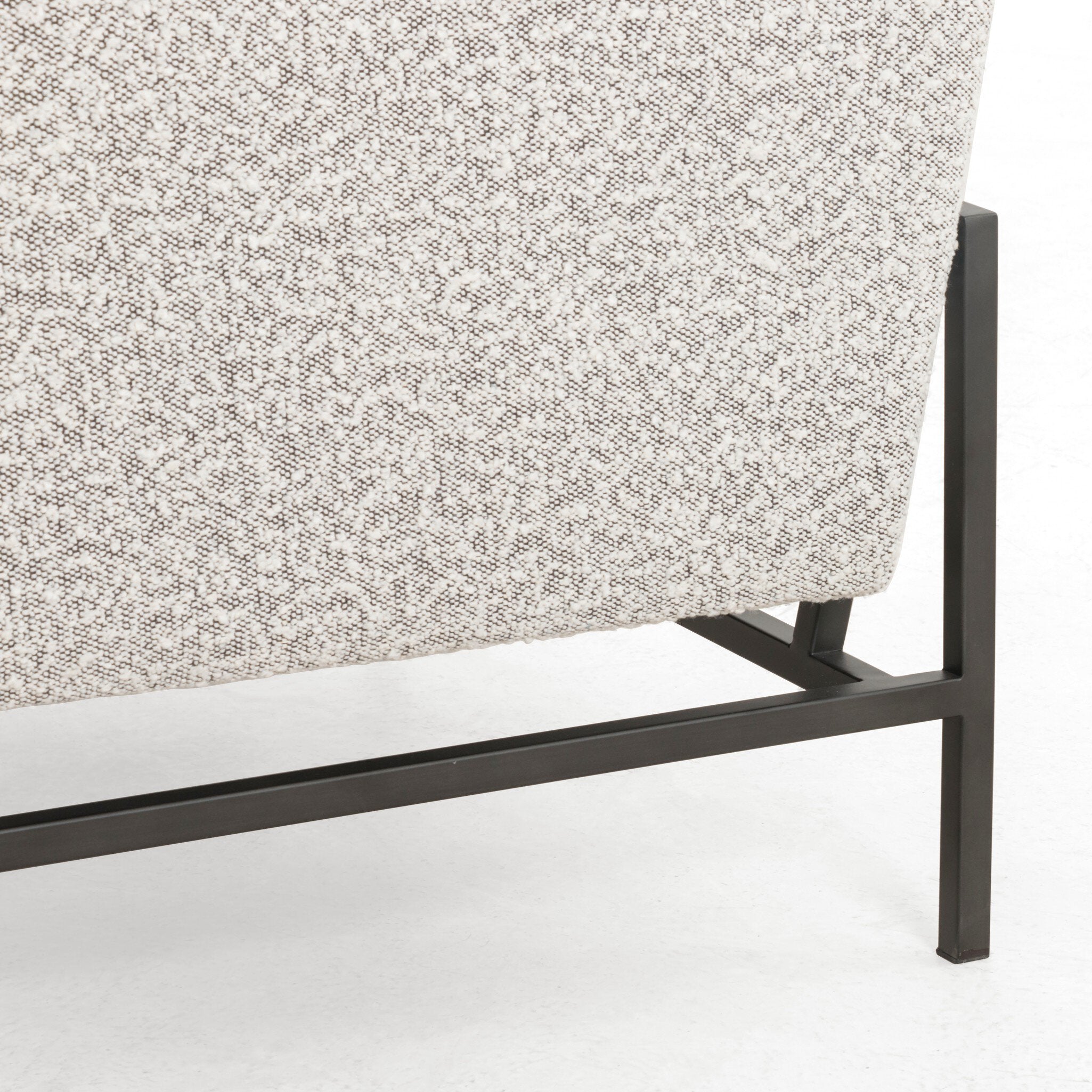 Four Hands Vanna Chair — Knoll Domino-Carbon Ebony