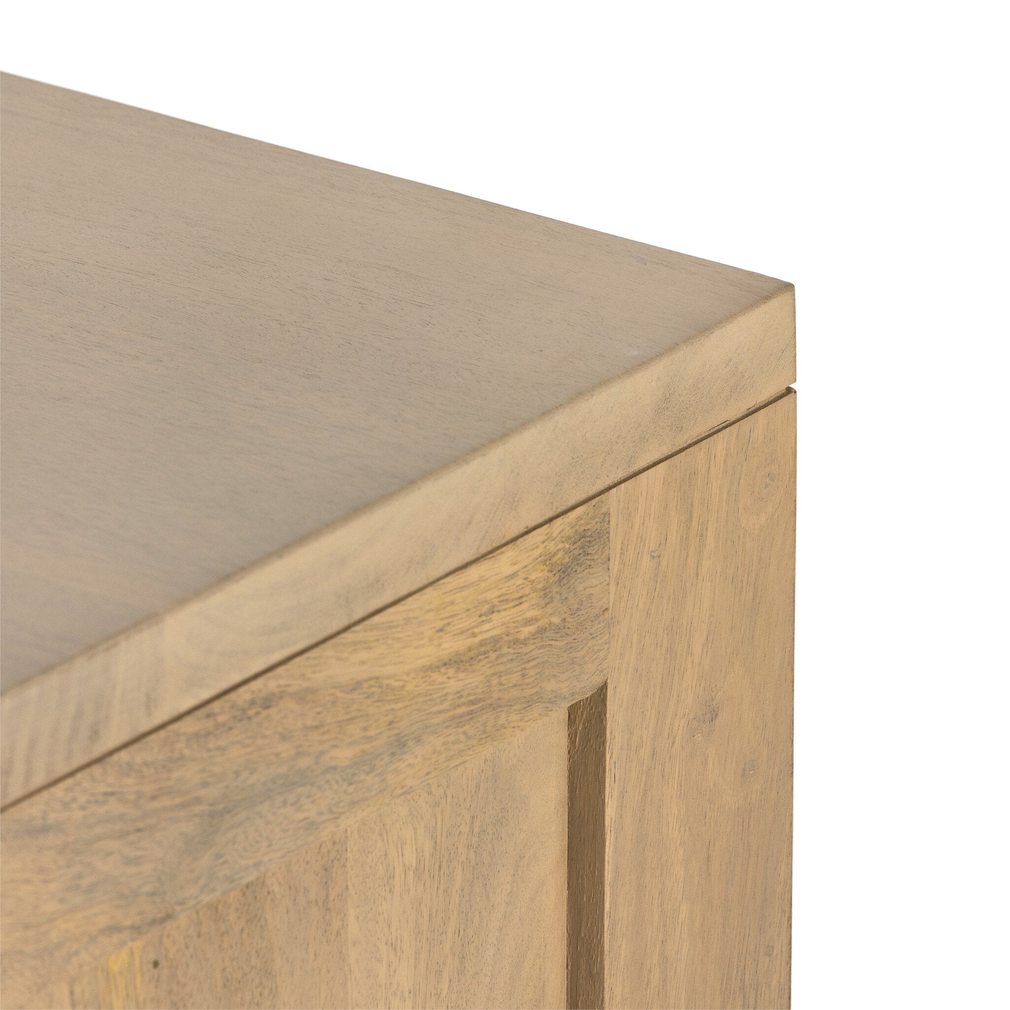 Four Hands Tilda Sideboard — Natural Circle Cane-Natural Mango-Satin Brass