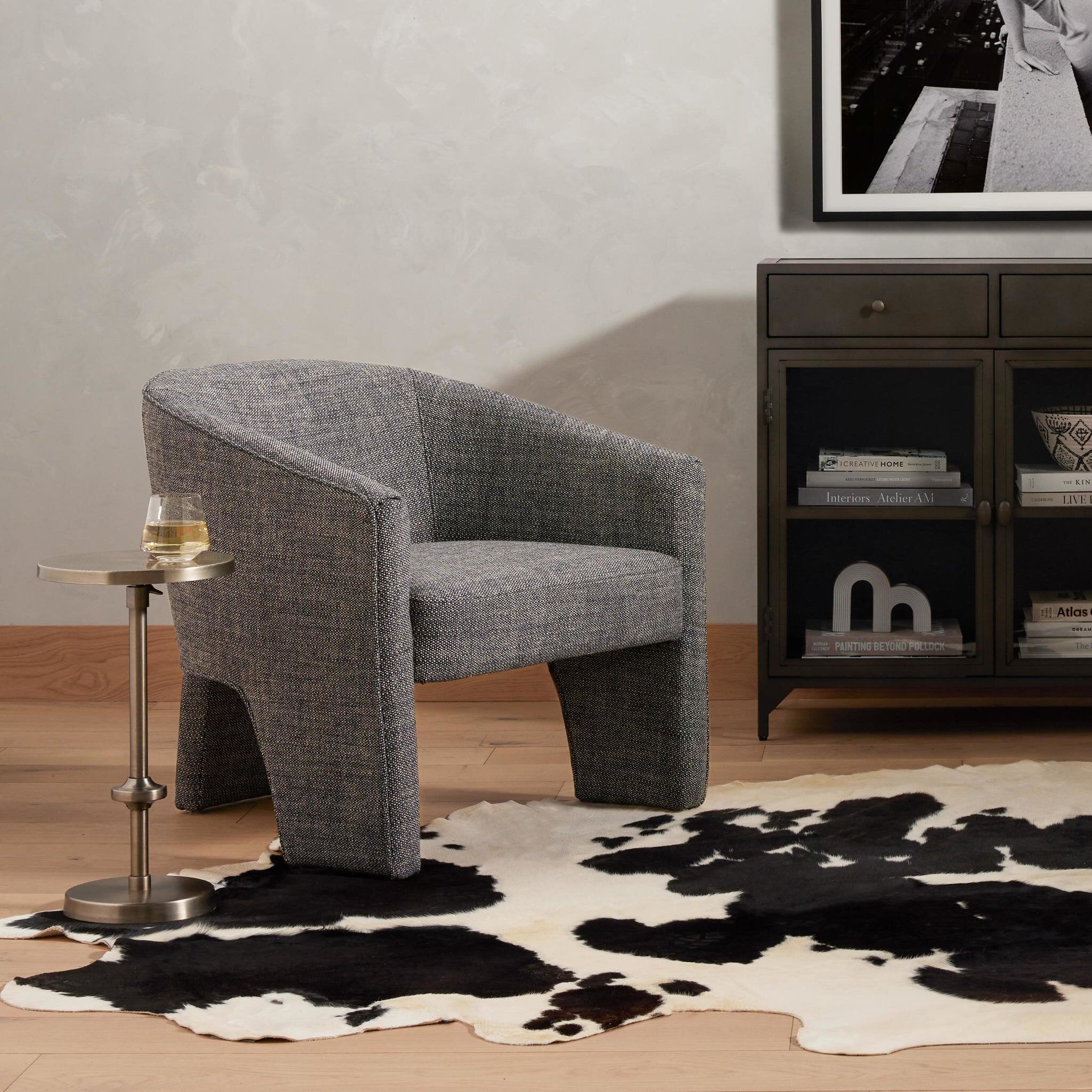 Four Hands Fae Chair — Thames Smoke