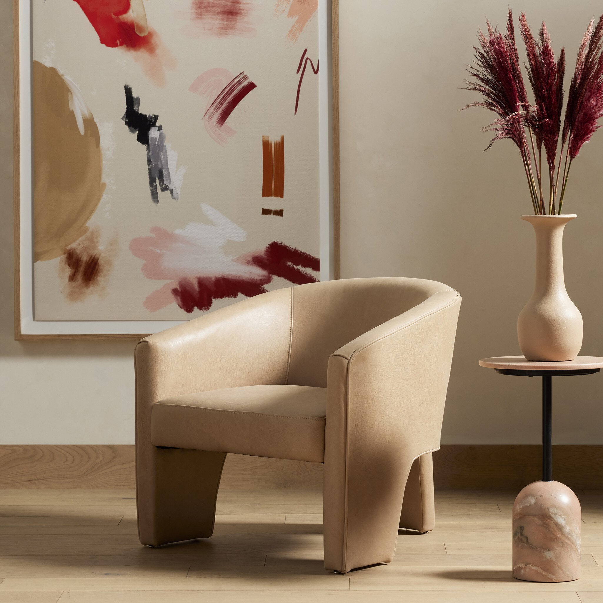 Four Hands Fae Chair — Palermo Nude