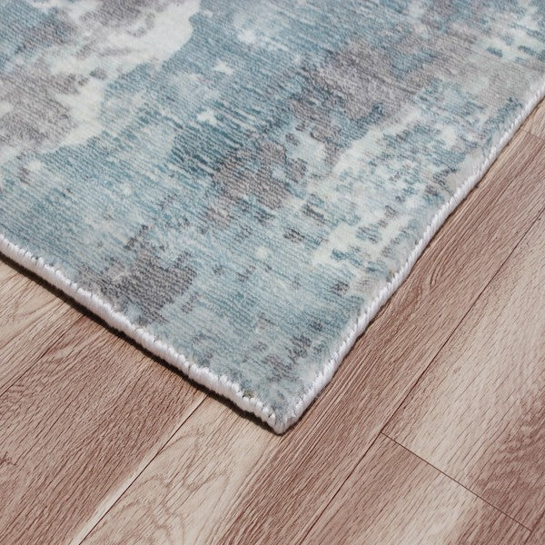LR Home Calypso Rug — Water Blue
