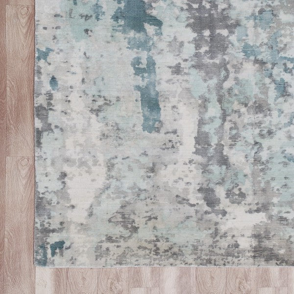 LR Home Calypso Rug — Water Blue