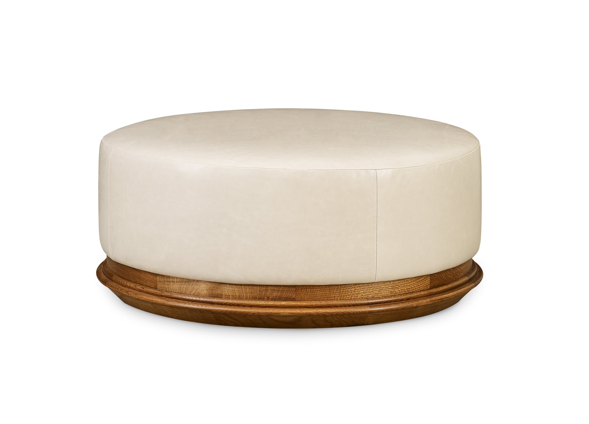 Stickley Winona Round Ottoman