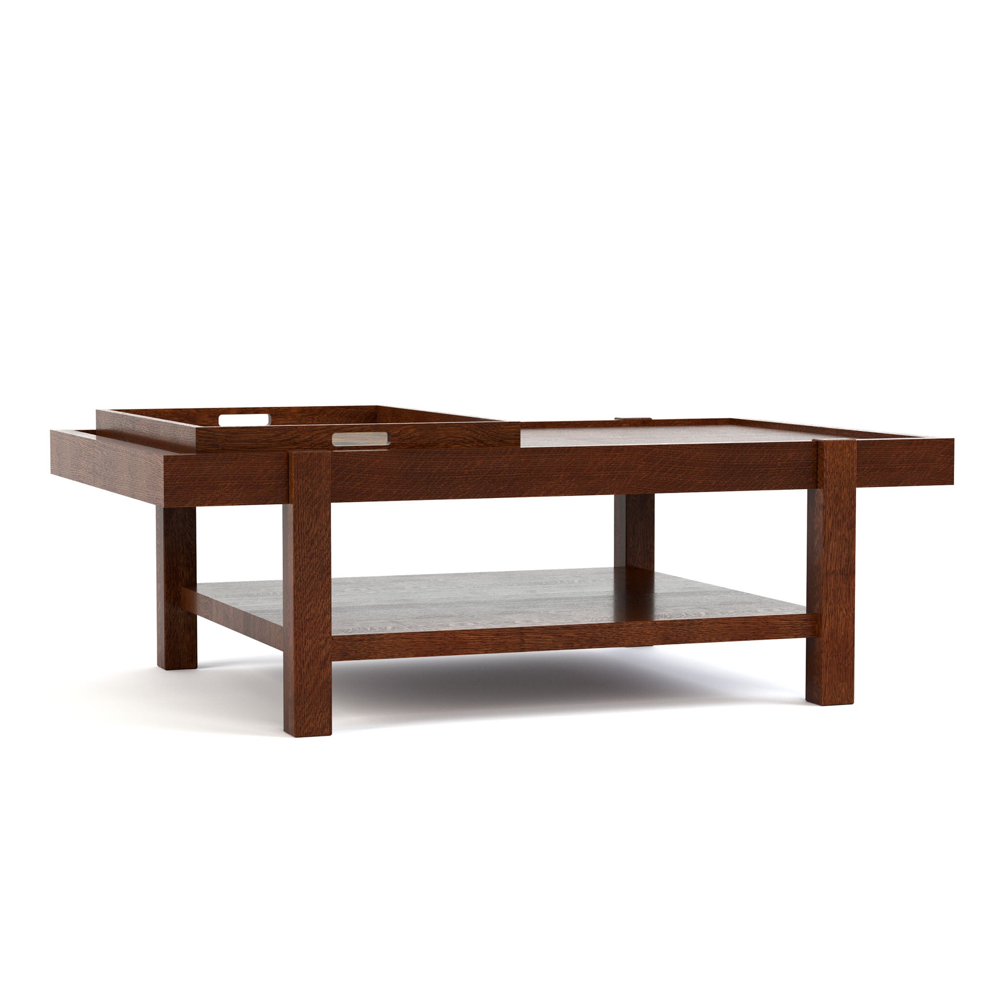 Stickley Durant Copper Tray Cocktail Table — 032 Onondaga