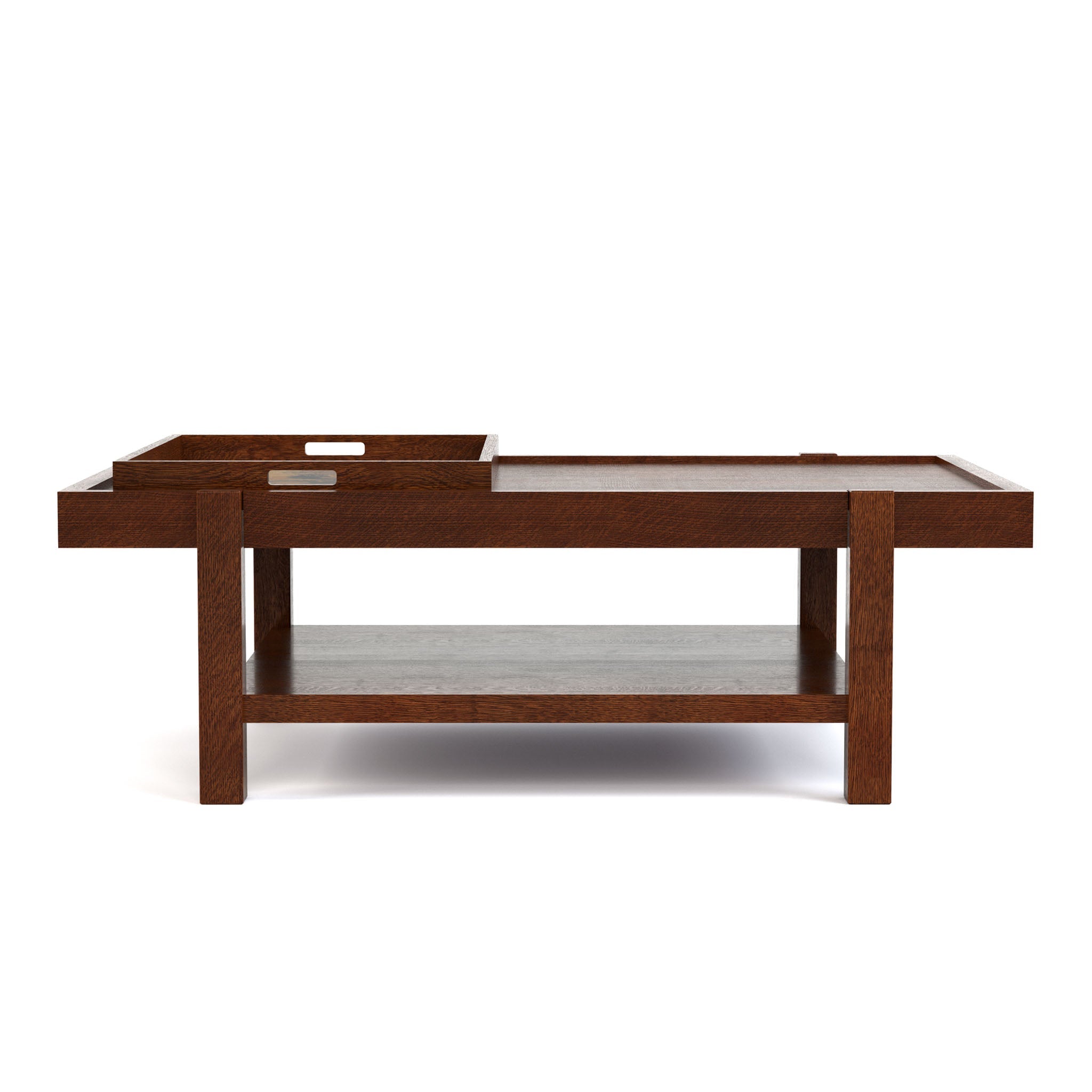 Stickley Durant Copper Tray Cocktail Table — 032 Onondaga