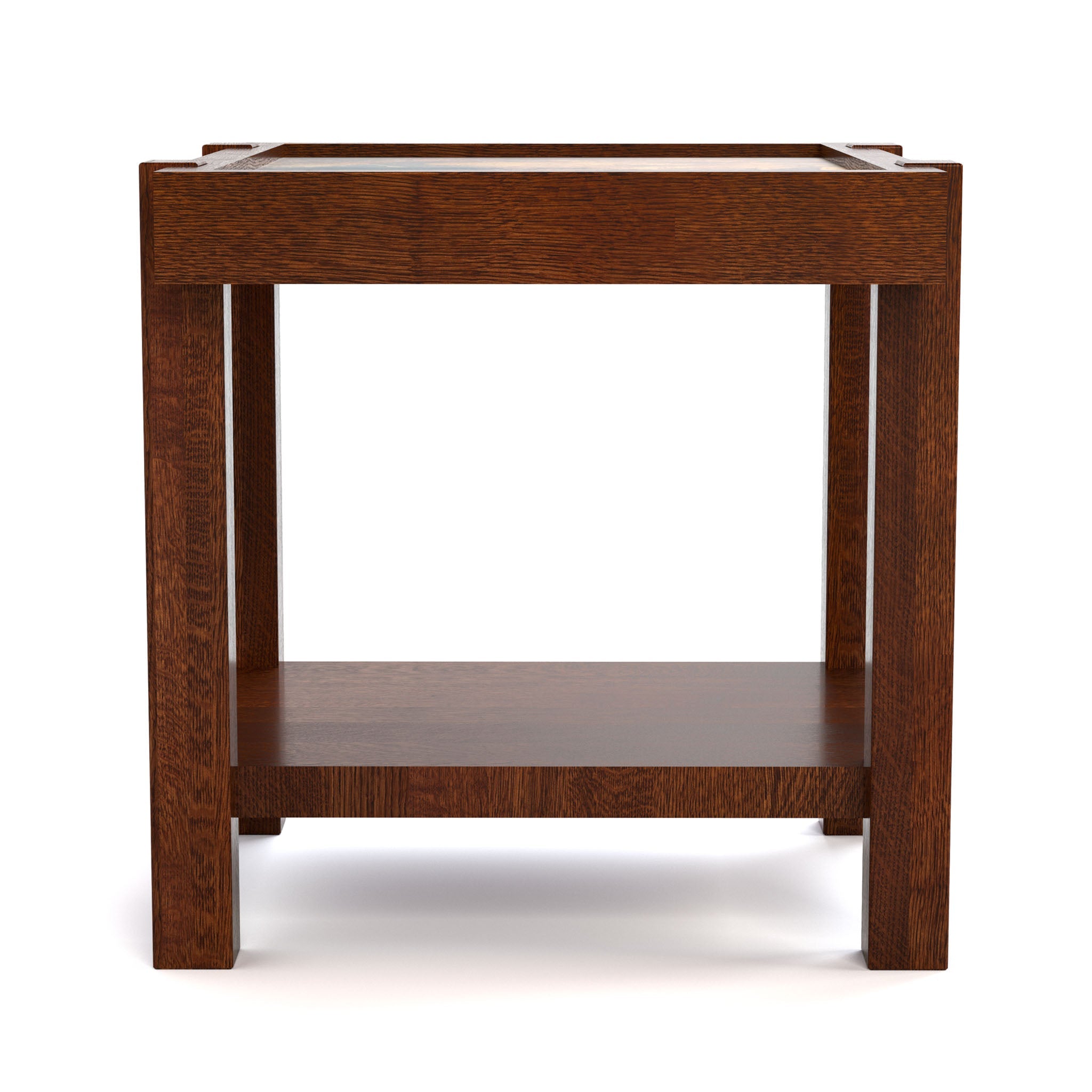 Durant Inset Copper Side Table - 20-6435-032