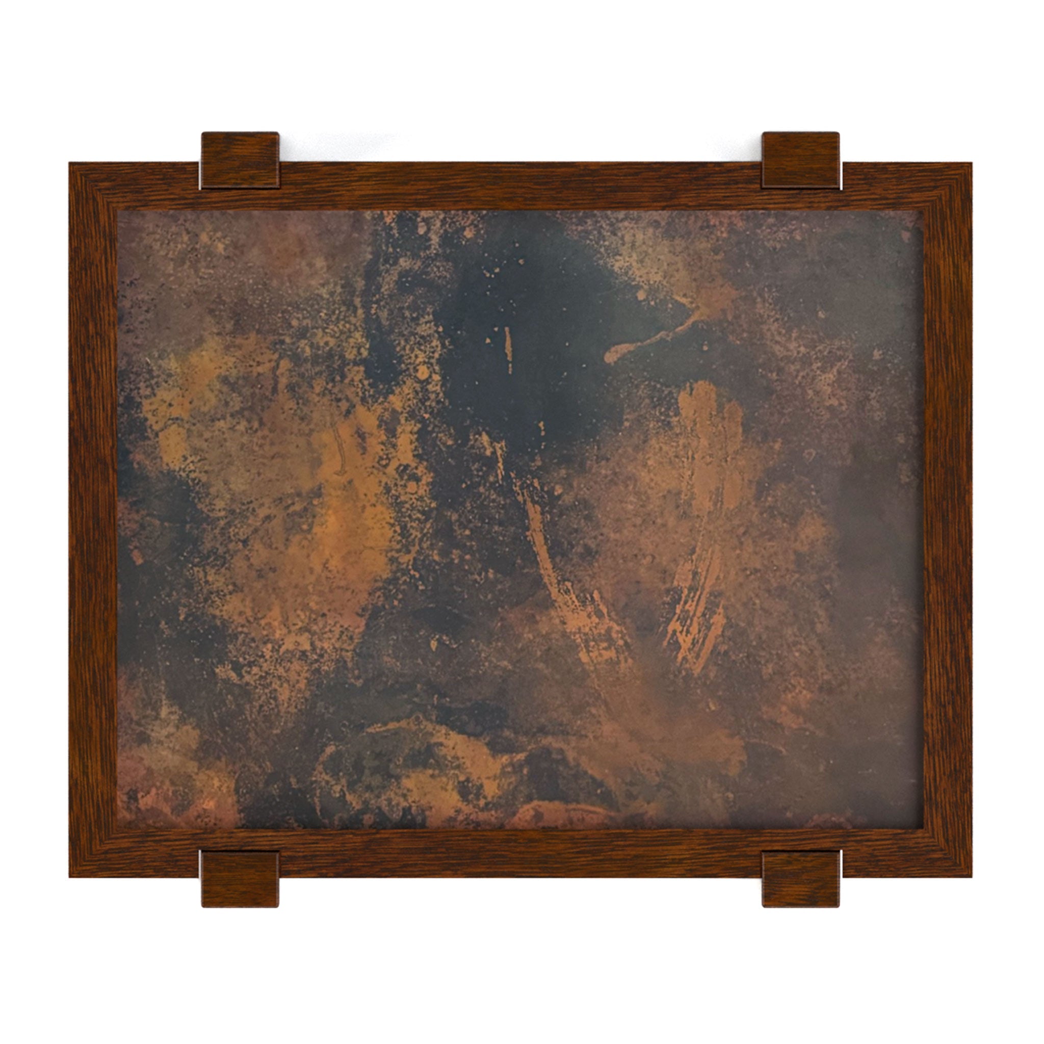 Durant Inset Copper Side Table - 20-6435-032