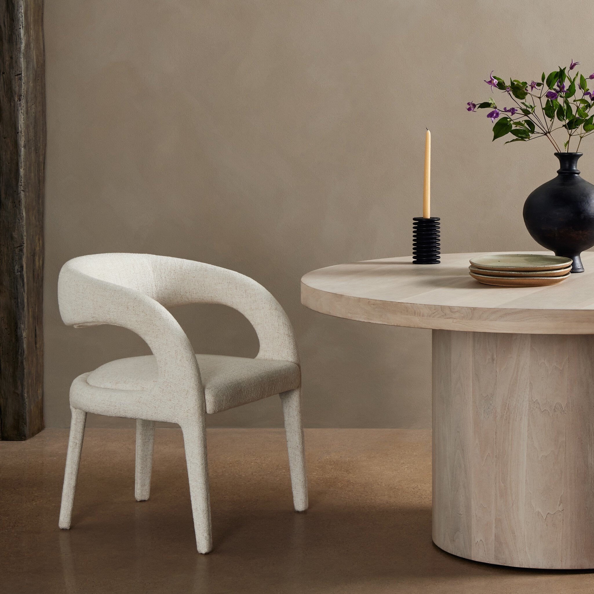 Four Hands Hawkins Dining Chair — Omari Natural
