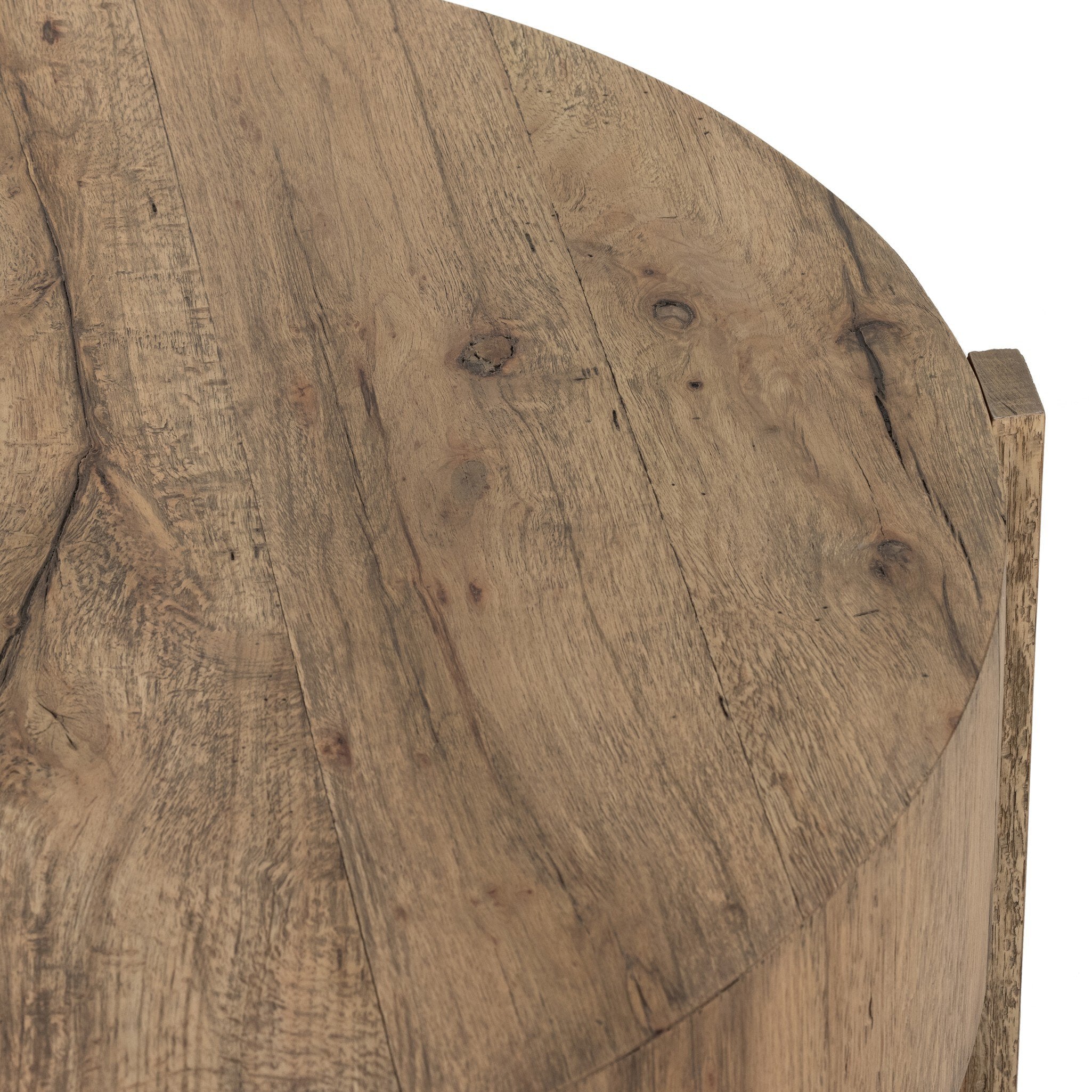 Four Hands Bingham Coffee Table — Rustic Oak Veneer
