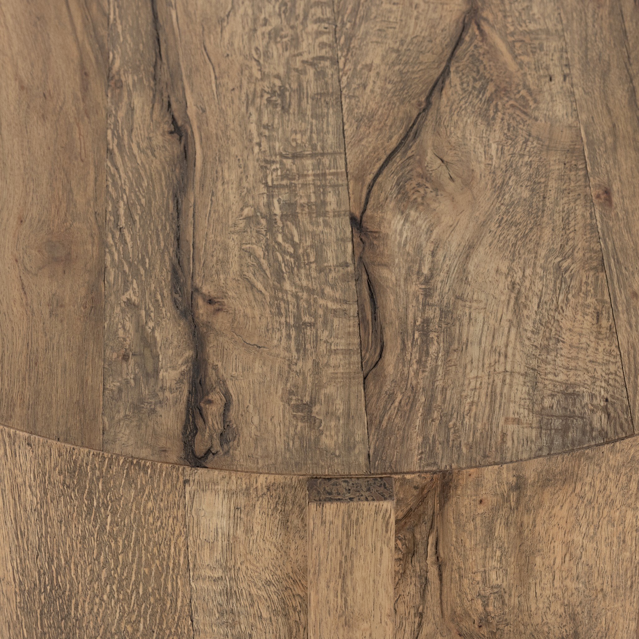 Four Hands Bingham Coffee Table — Rustic Oak Veneer
