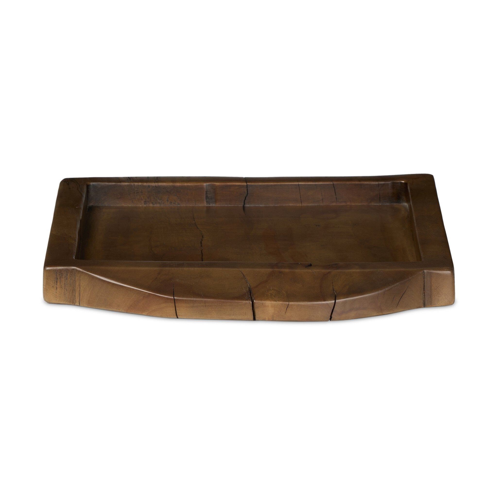 Four Hands Tadeo Square Tray — Ochre