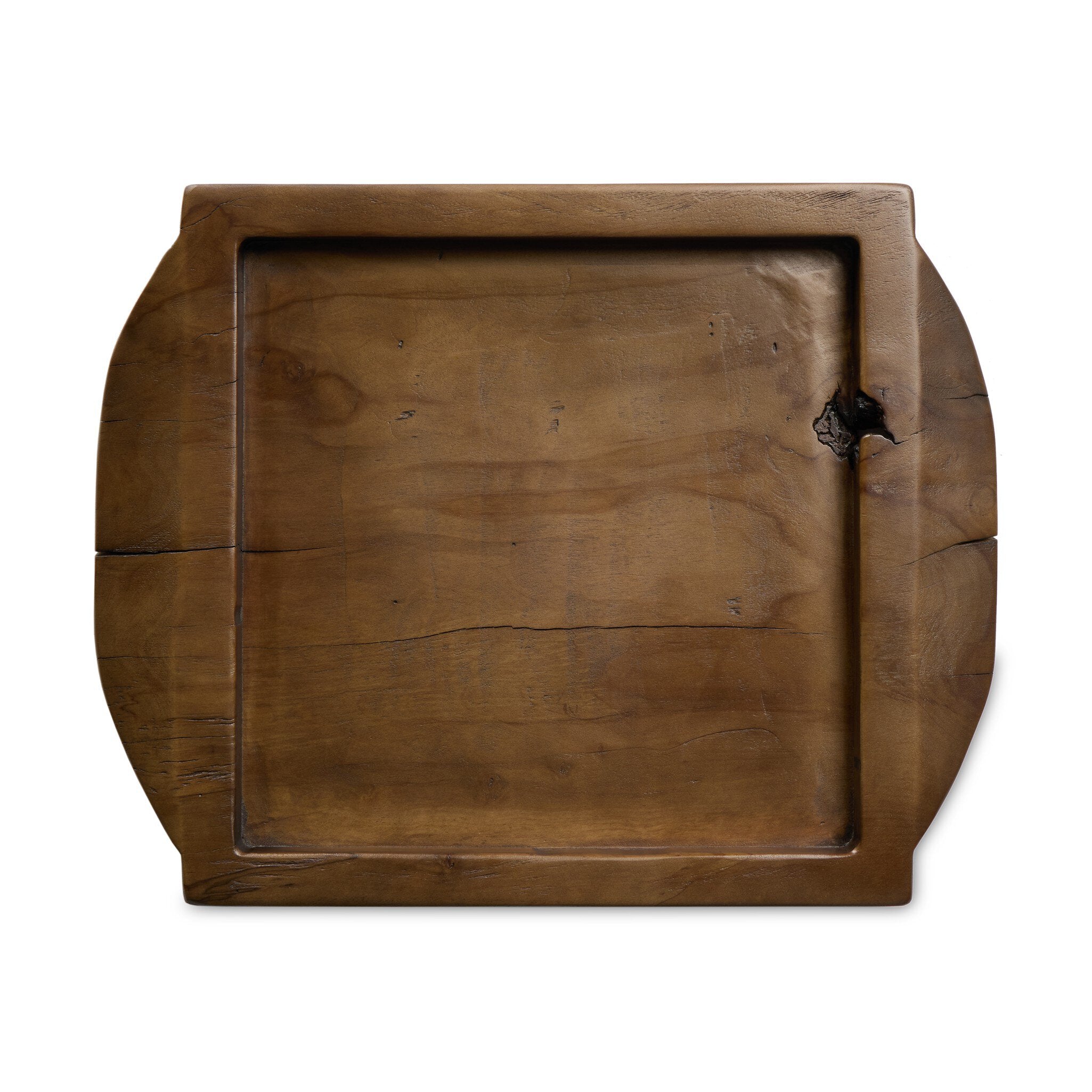 Four Hands Tadeo Square Tray — Ochre