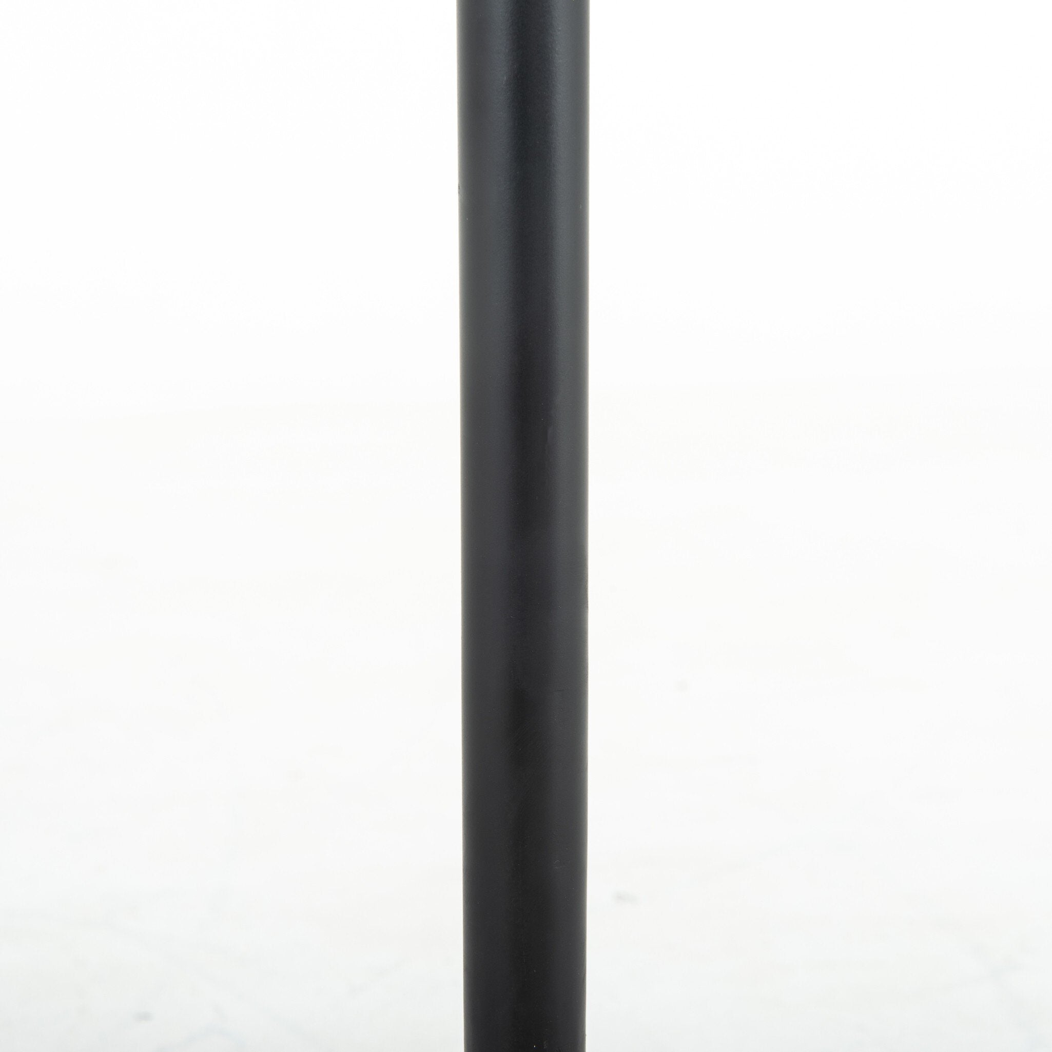 Four Hands Viola Accent Table — Antique White Marble-Dark Kettle Black