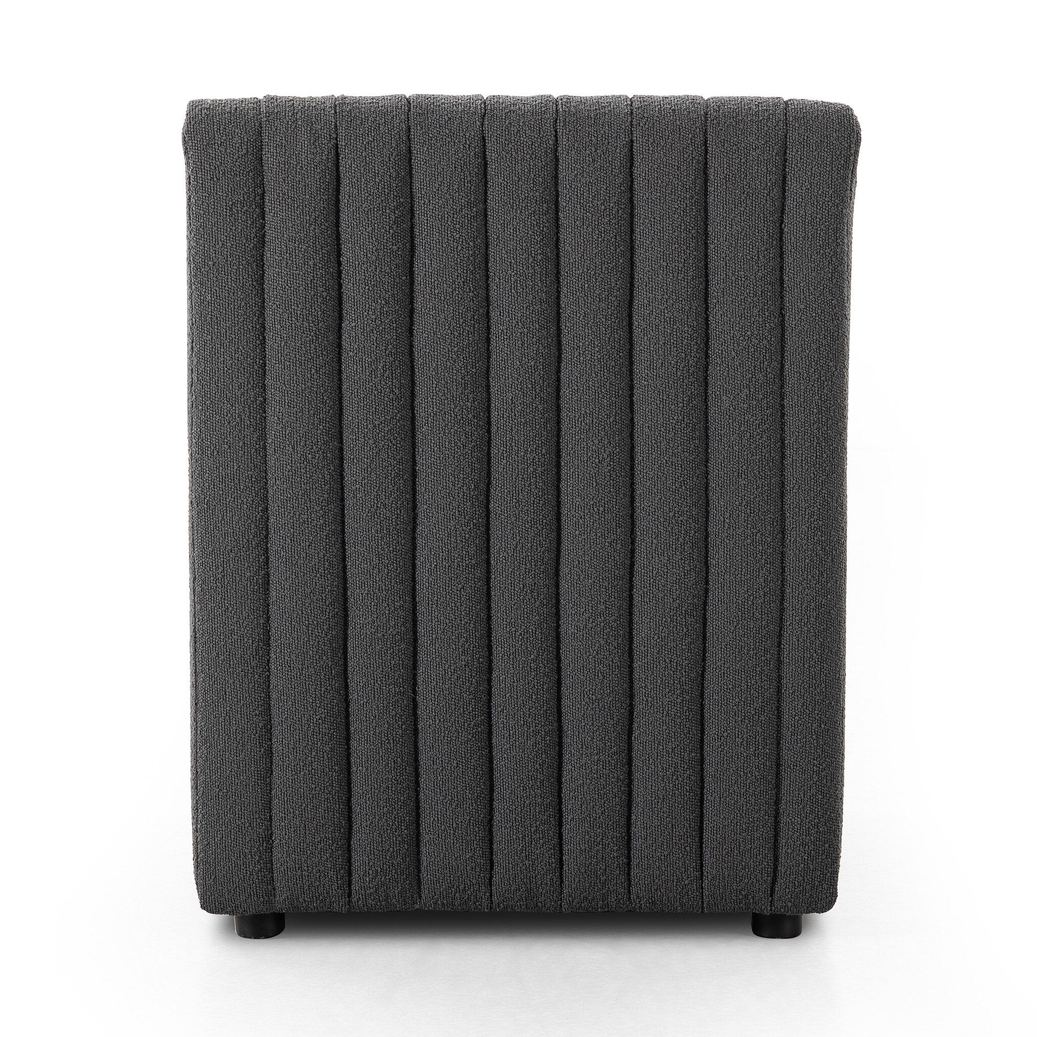 Four Hands Build Your Own: Augustine Dining Banquette — FIQA Boucle Charcoal