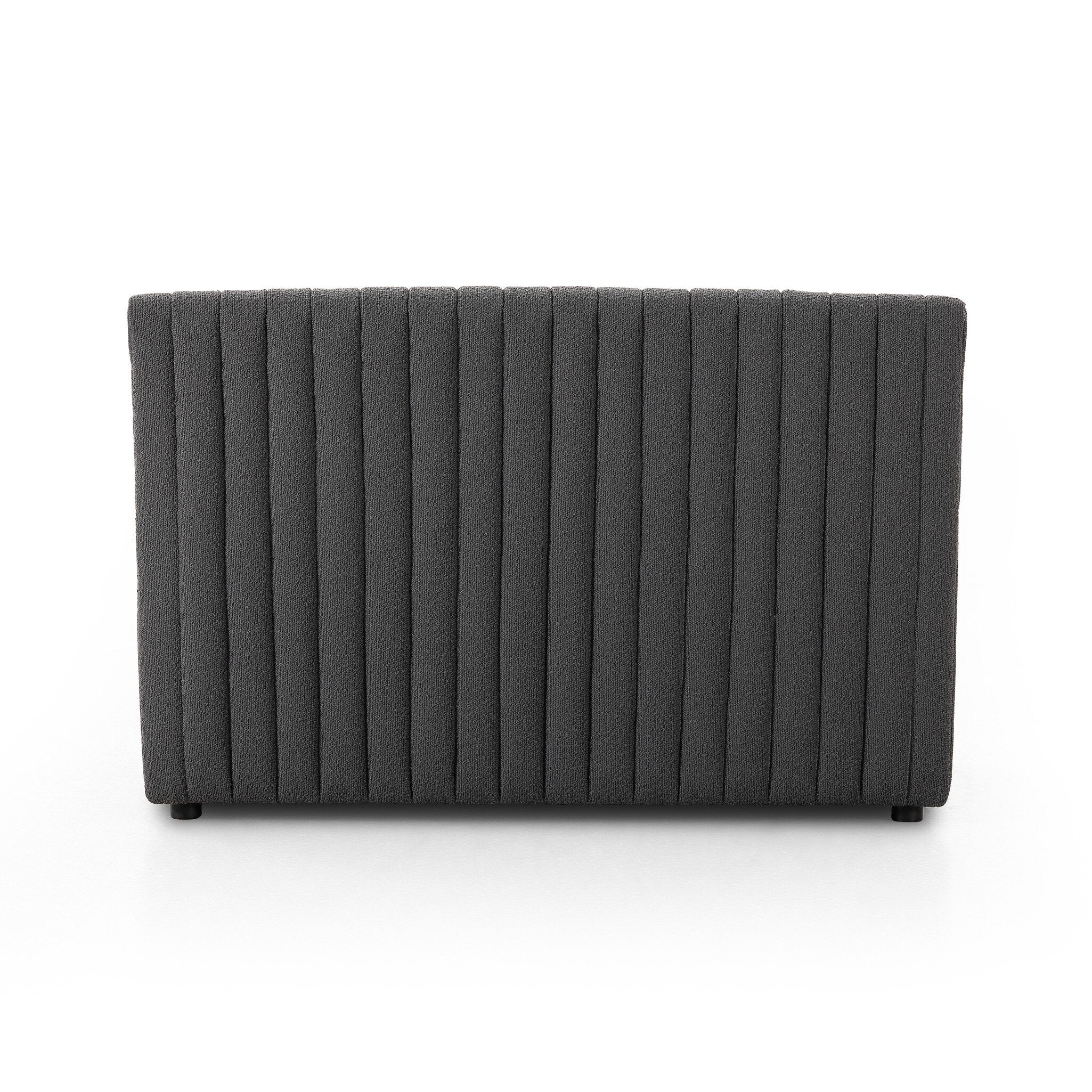 Four Hands Build Your Own: Augustine Dining Banquette — FIQA Boucle Charcoal